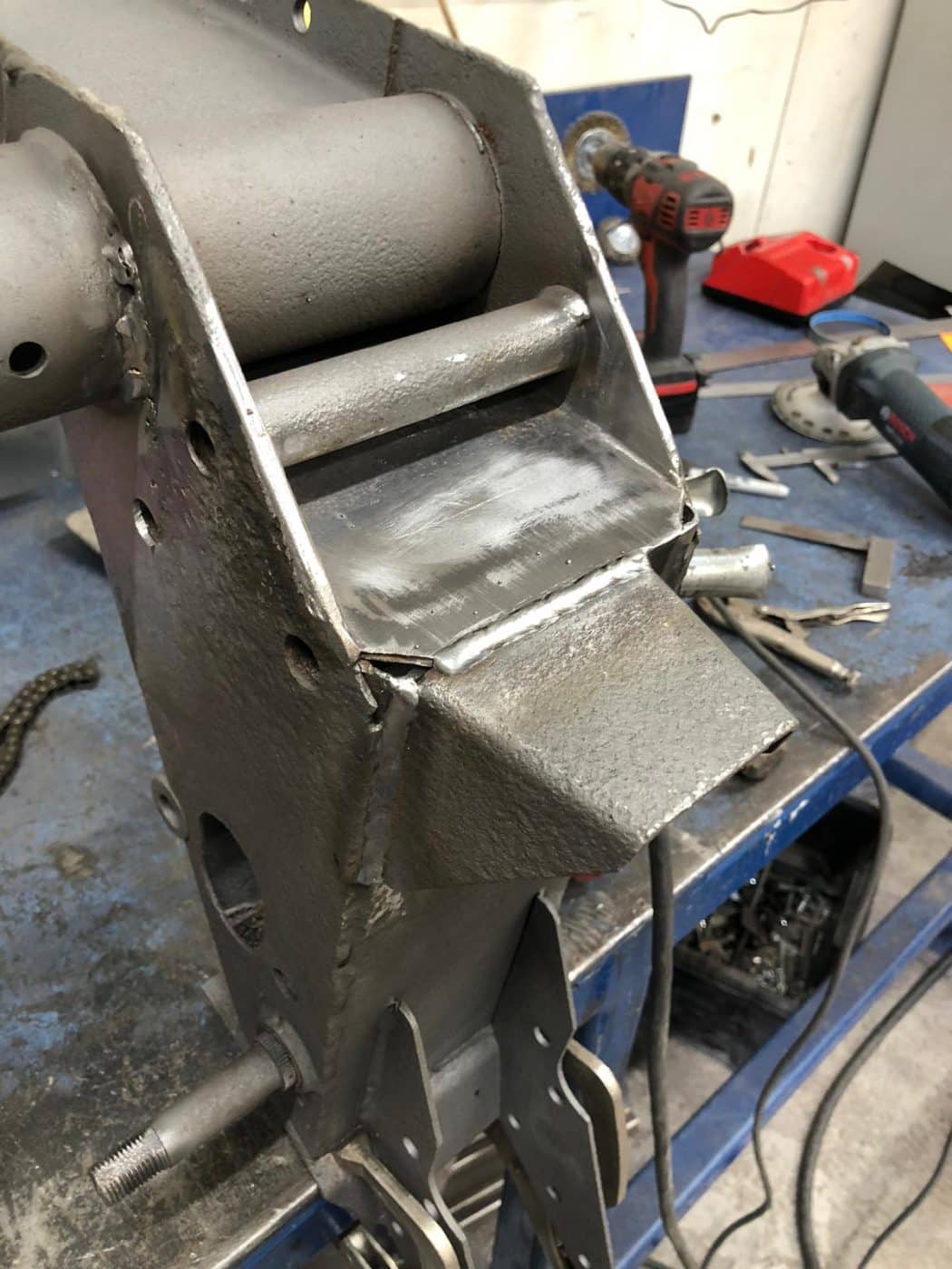 030921 Riler RMD front subframe and chassis repairs 57 1