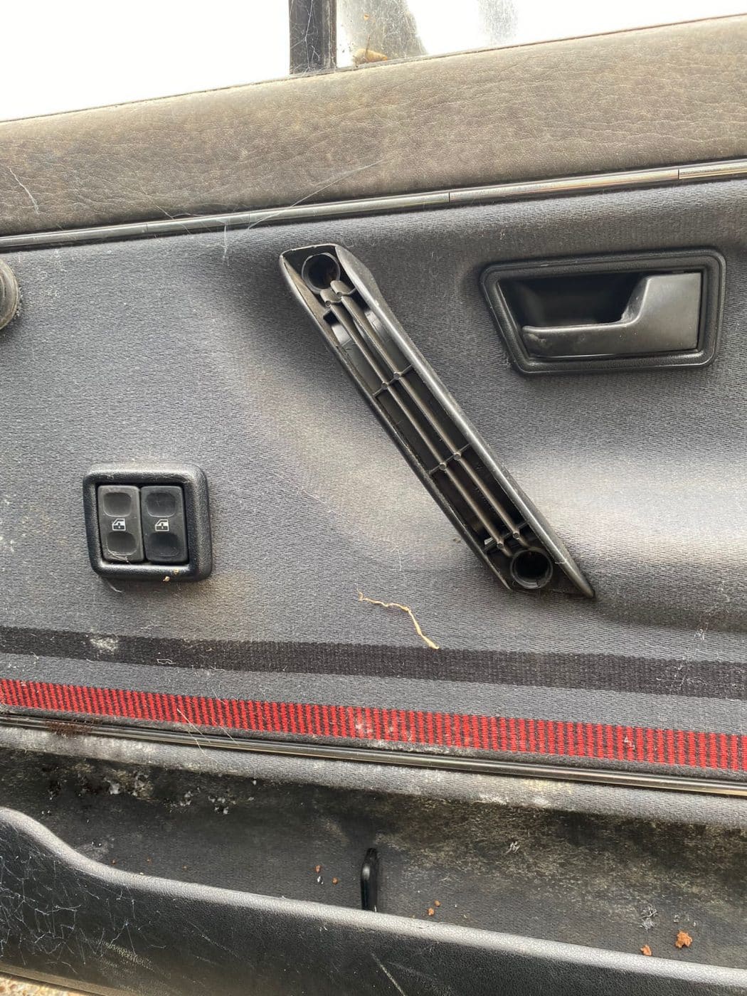 040921 1983 Volkswagen Golf GTI Interior Strip Out 12 1