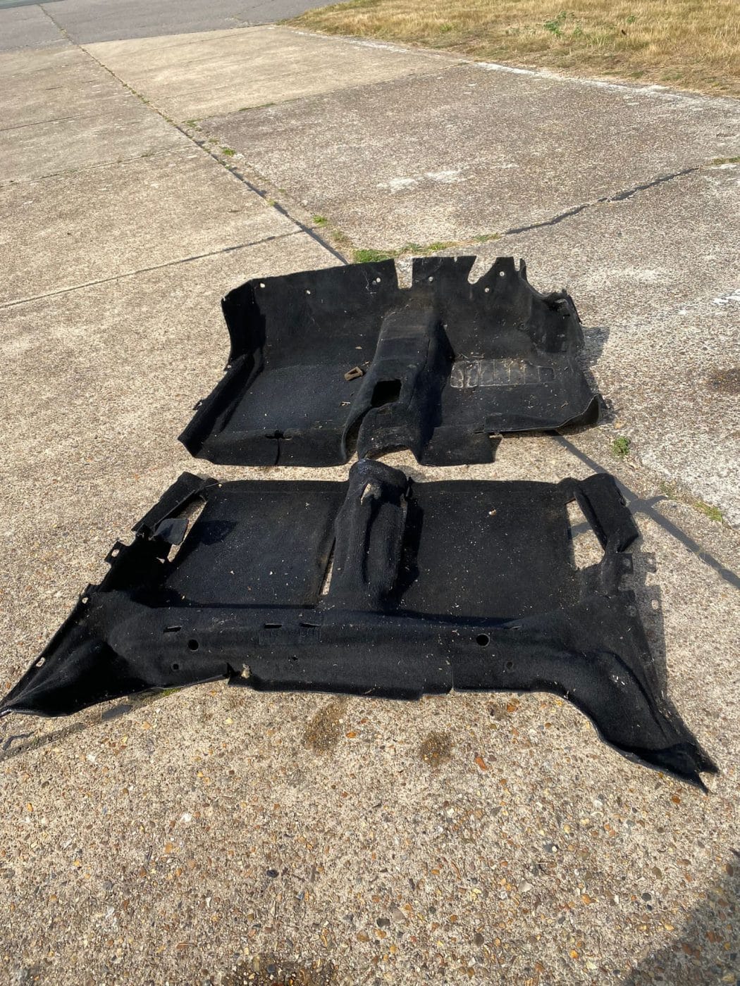 040921 1983 Volkswagen Golf GTI Interior Strip Out 39 1