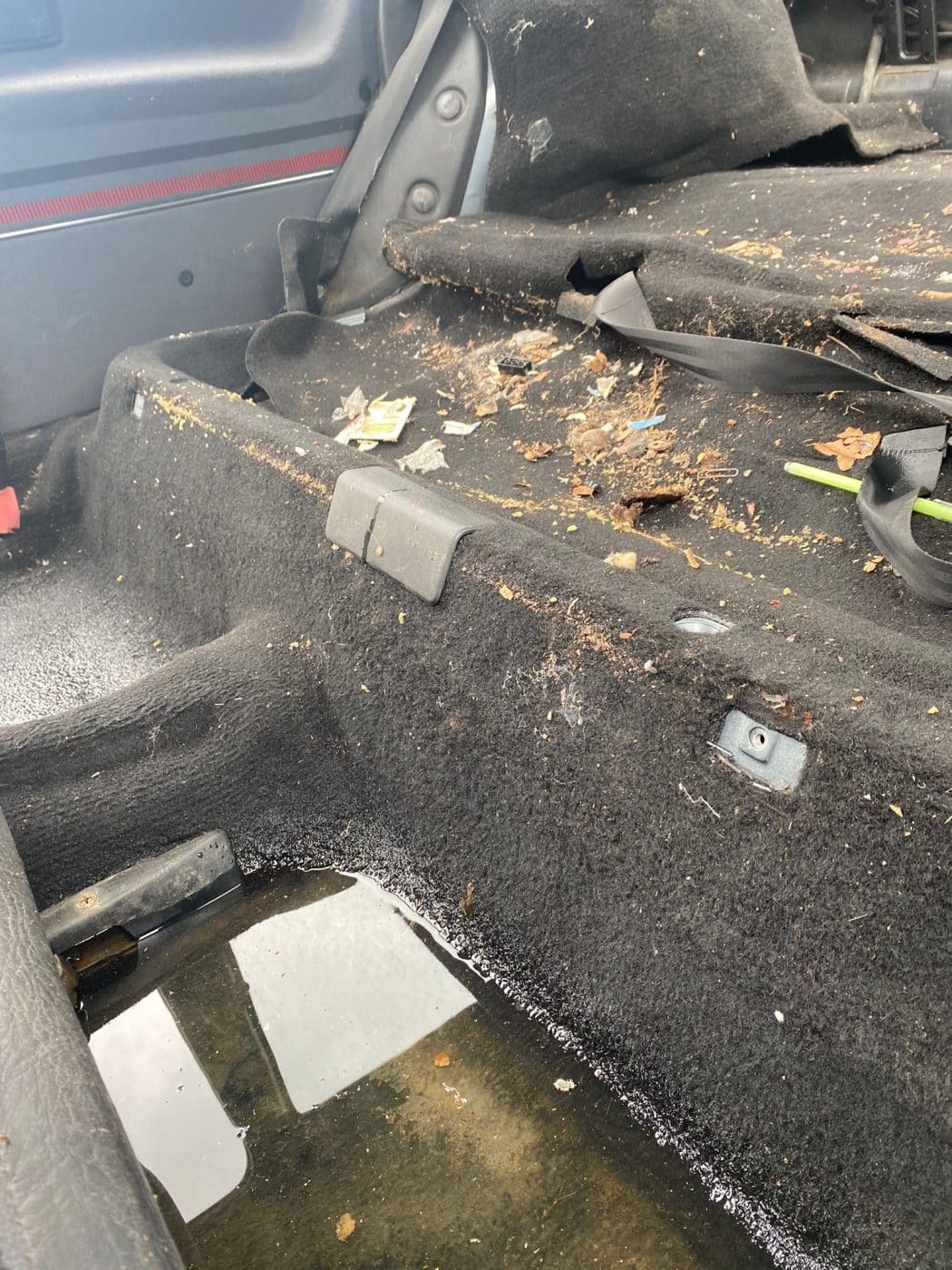 040921 1983 Volkswagen Golf GTI Interior Strip Out 50 1