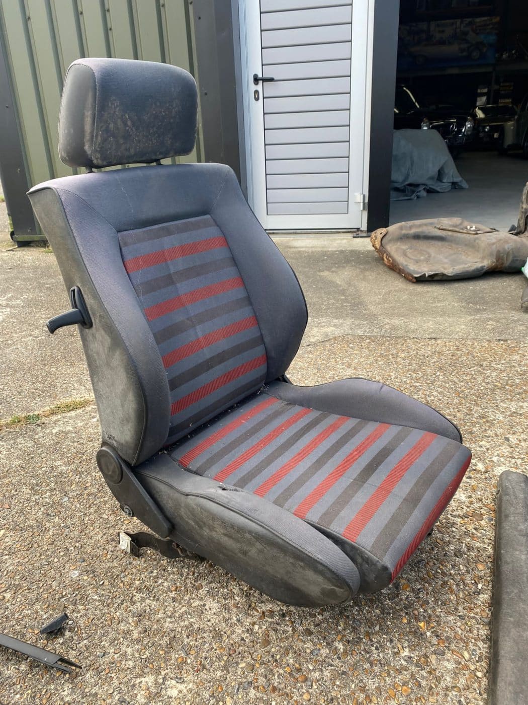 040921 1983 Volkswagen Golf GTI Interior Strip Out 64 1