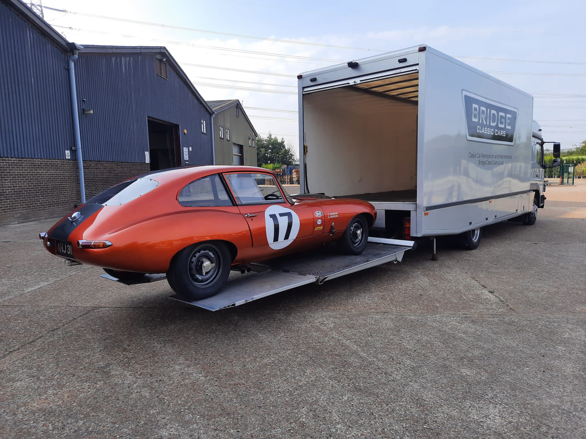 060921 Jaguar E Type ready for delivery 5 1