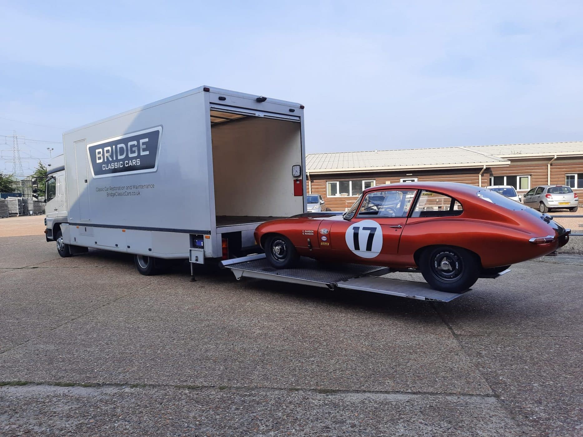 060921 Jaguar E Type ready for delivery 8 1