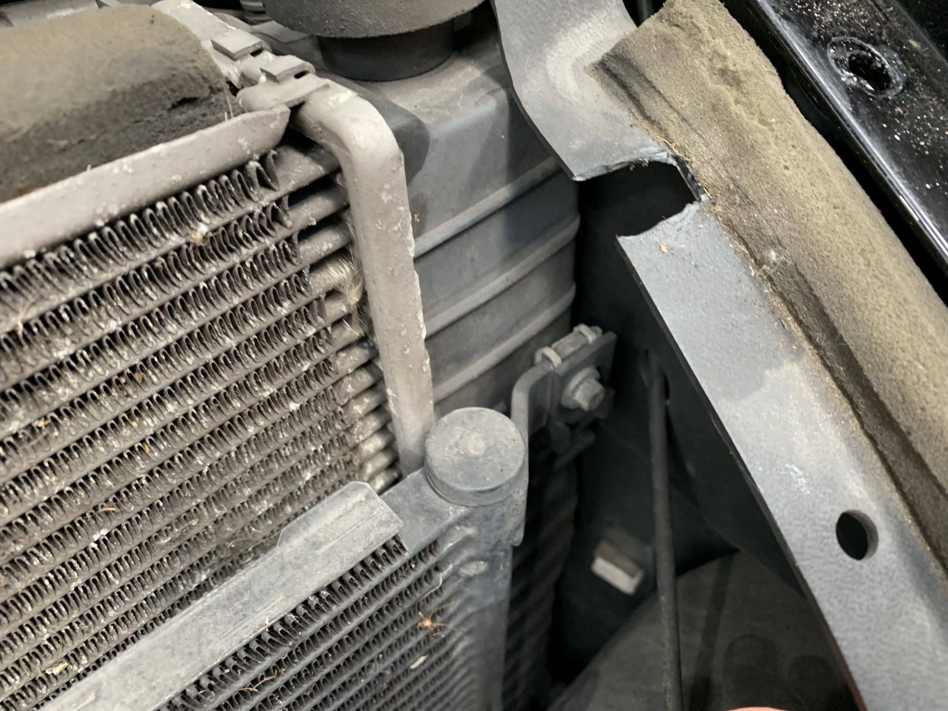 070921 Aston Martin DB9 Convertible Radiator Leak 4 1