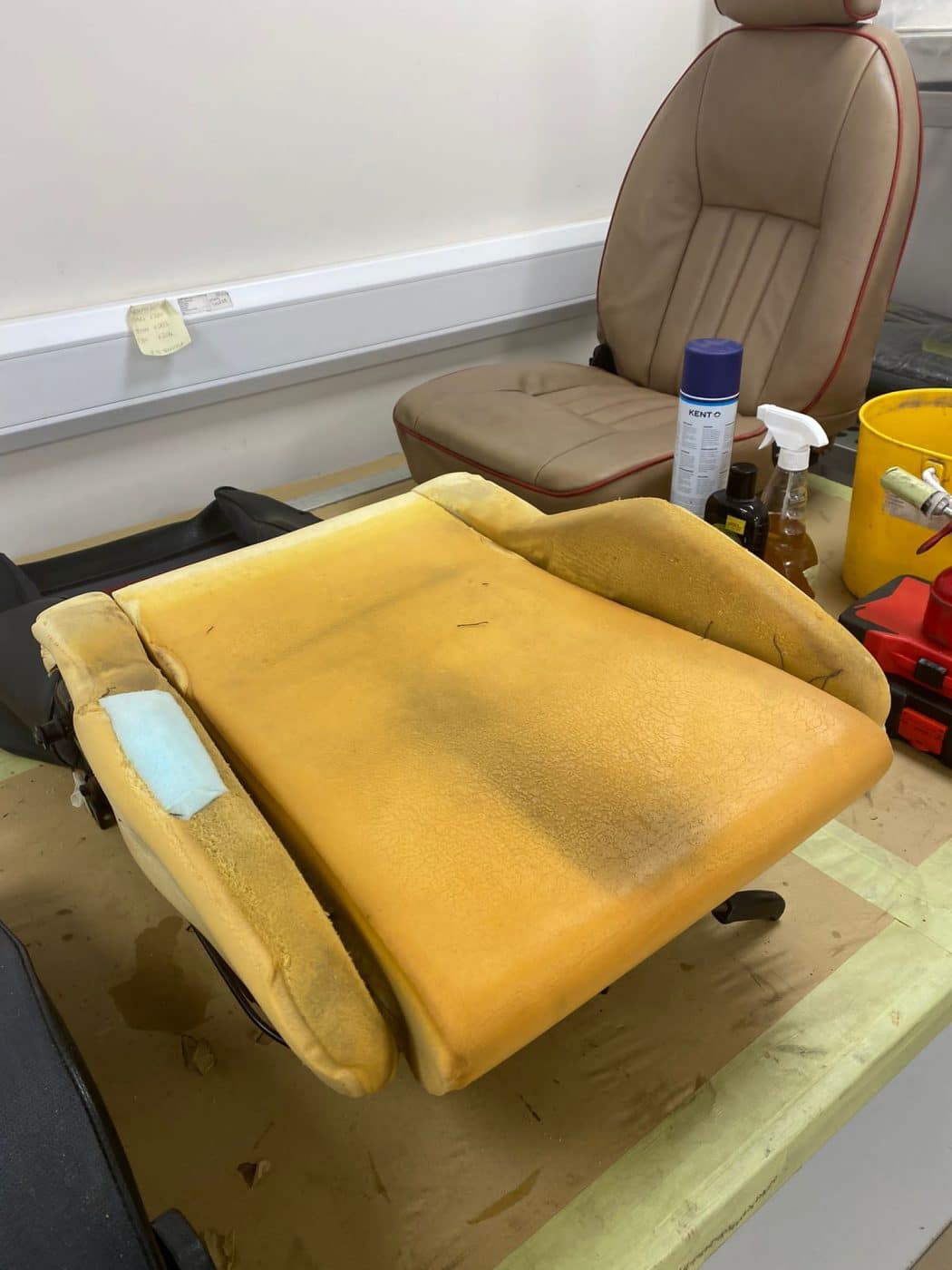080921 1987 Golf GTI tidying the interior 5 1