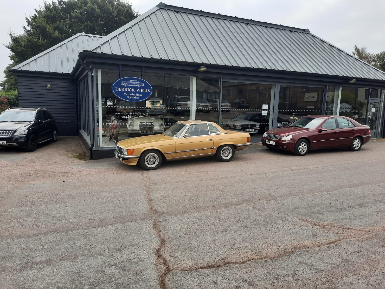 130921 Mercedes SL350 now at Derrick Wells Mercedes1 1