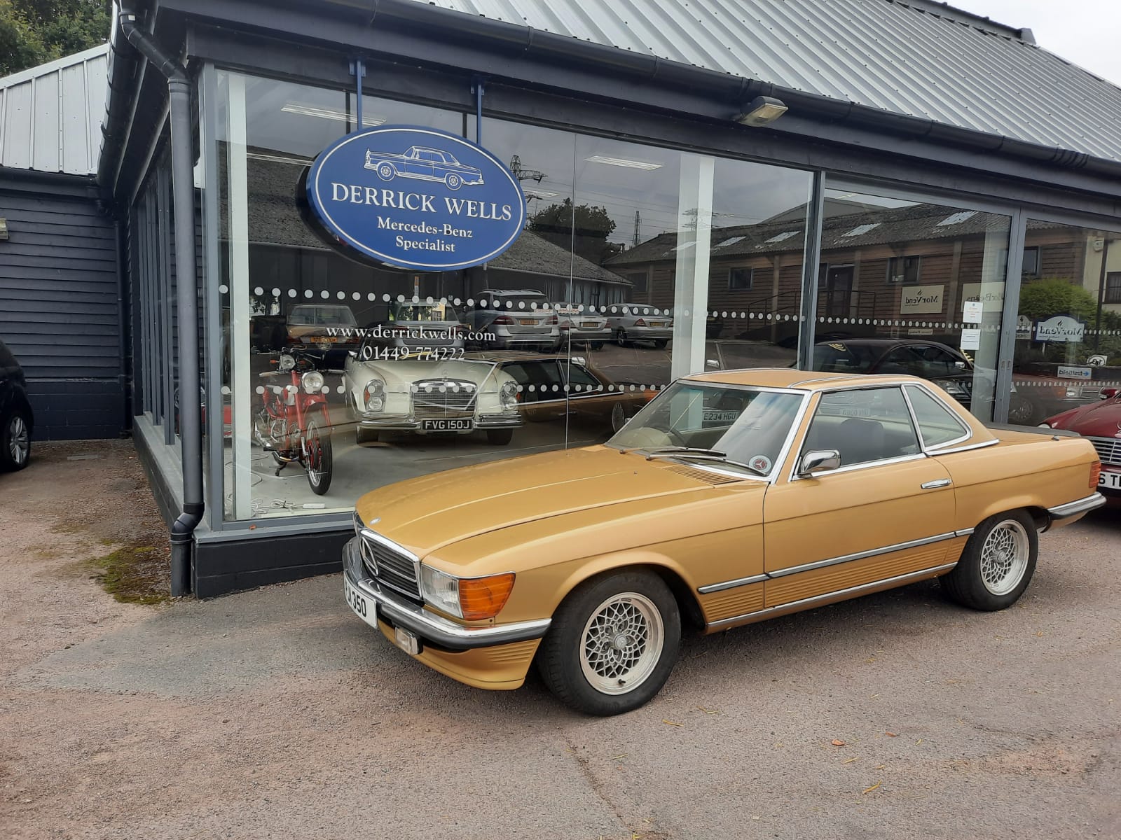 130921 Mercedes SL350 now at Derrick Wells Mercedes2 1