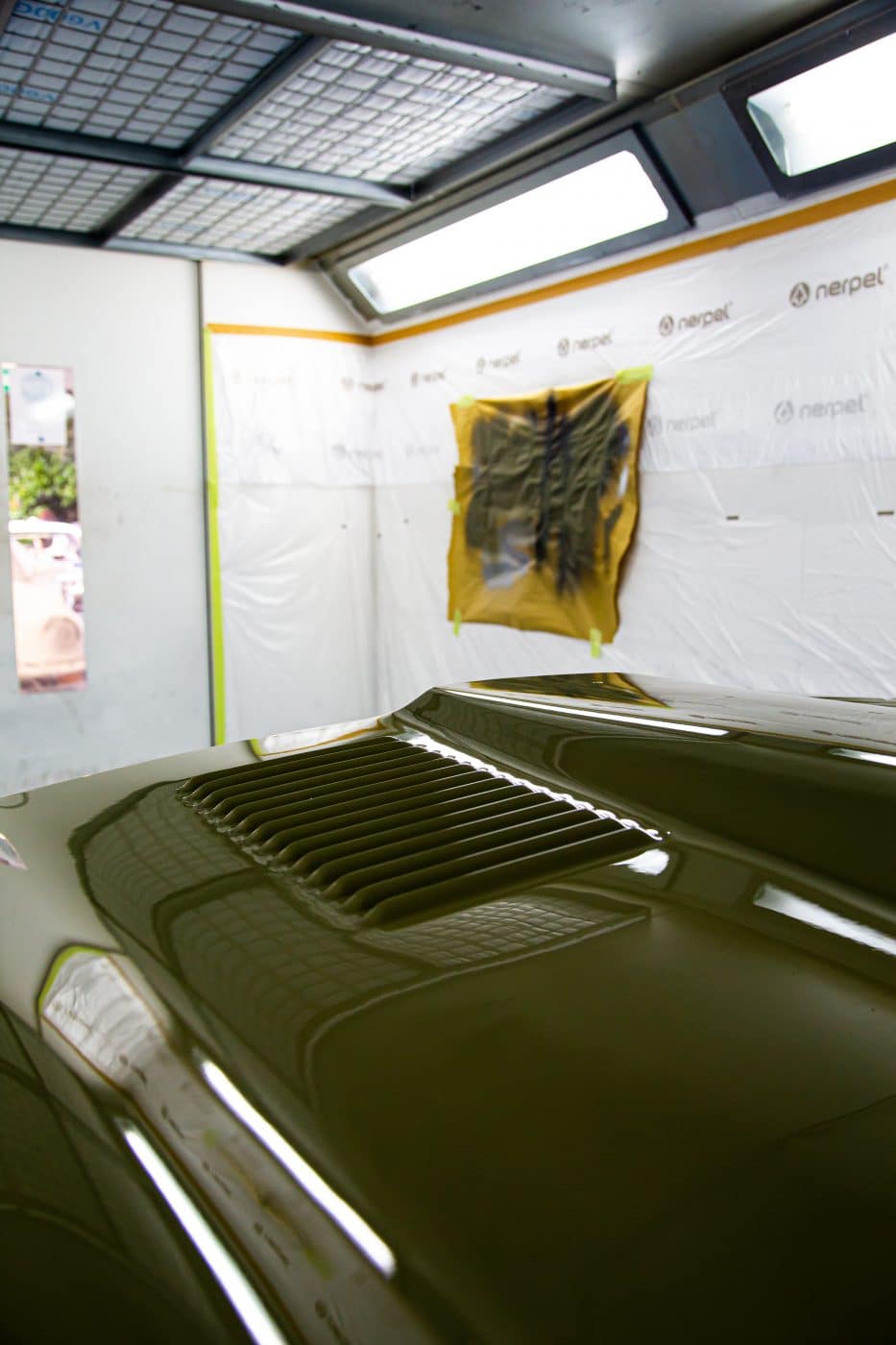 150921 1973 Jaguar E Type Series 3 Fern Grey Bonnet 7 1