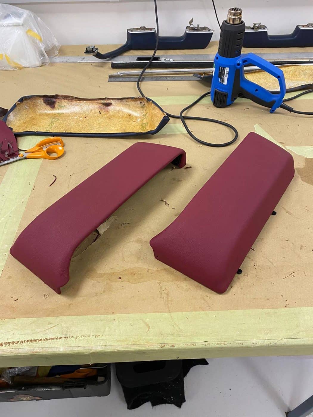 150921 Mercedes SL500 Door Cards 14 1