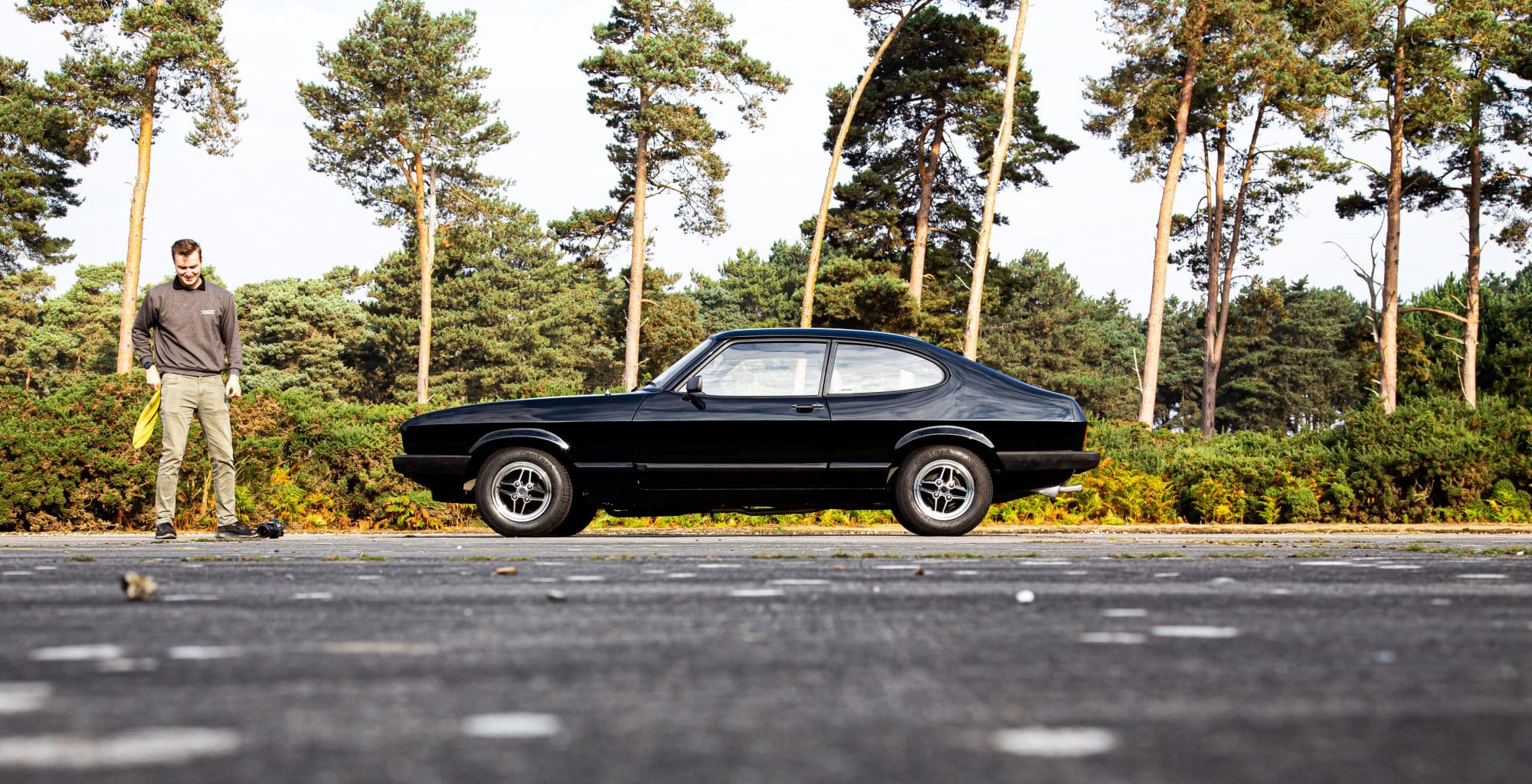 160921 1983 Ford Capri 1.6 LS BTS shoot 4 1