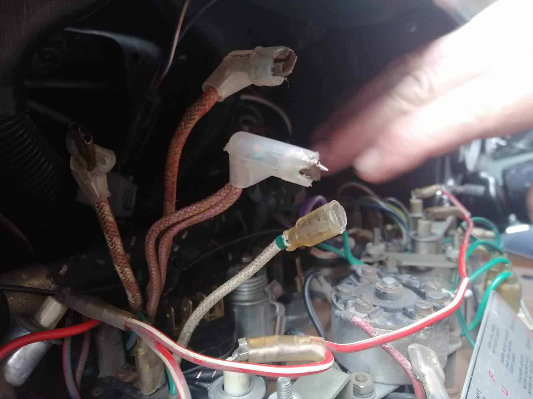 1968 Jaguar E Type Series 1.5 4.2 Correcting Wiring 9 1