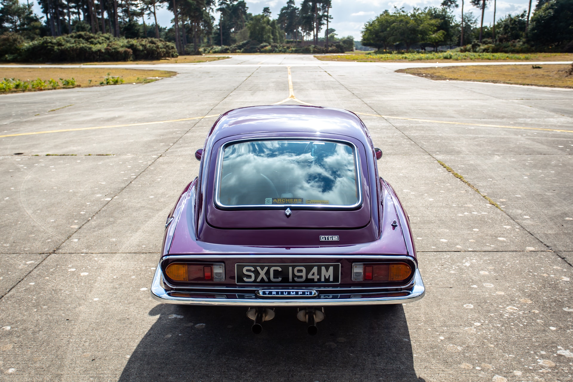1974 Triumph GT6 Magenta 23 1