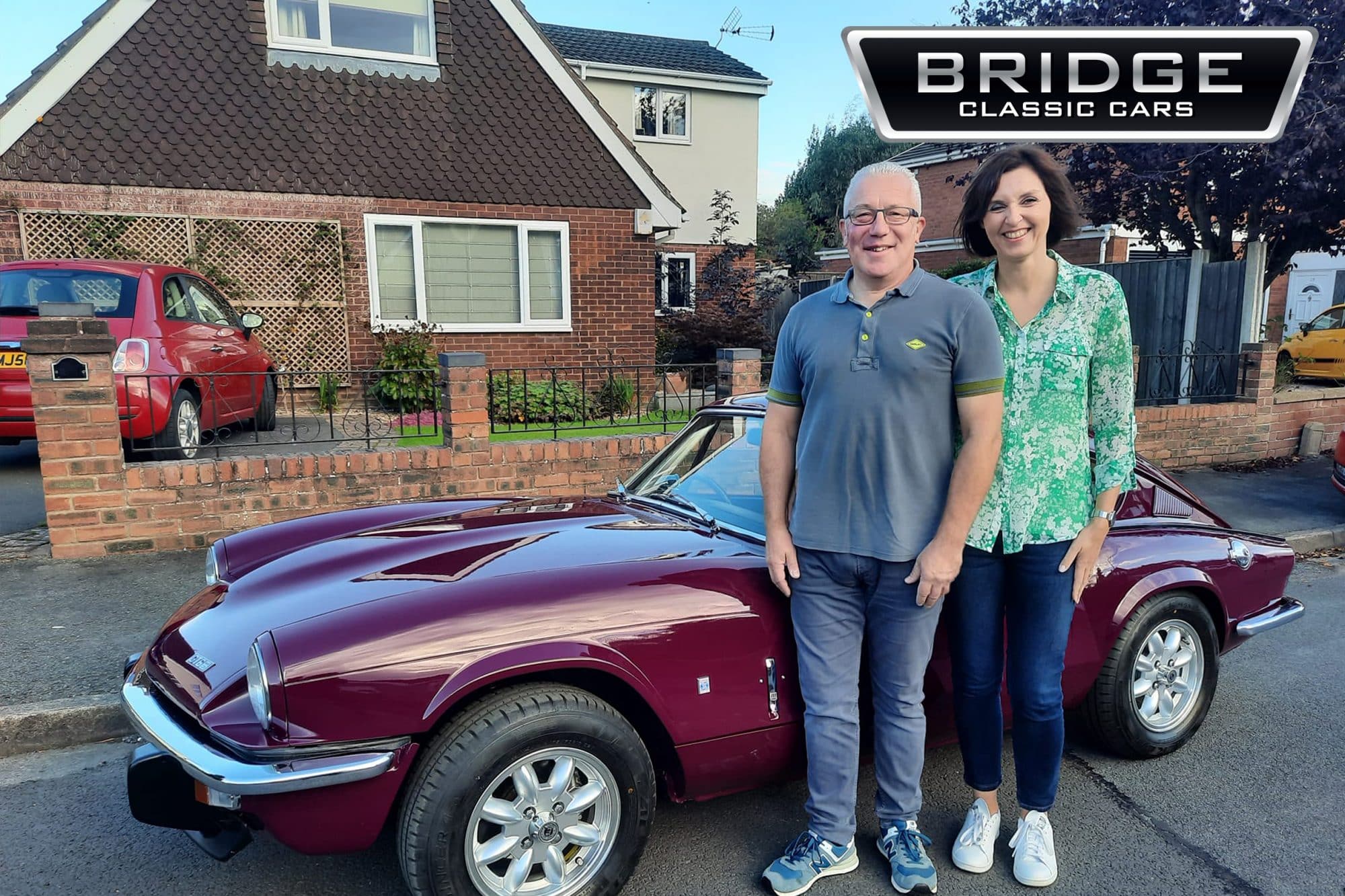 1974 Triumph GT6 winner John Waud with ticket number 153 2