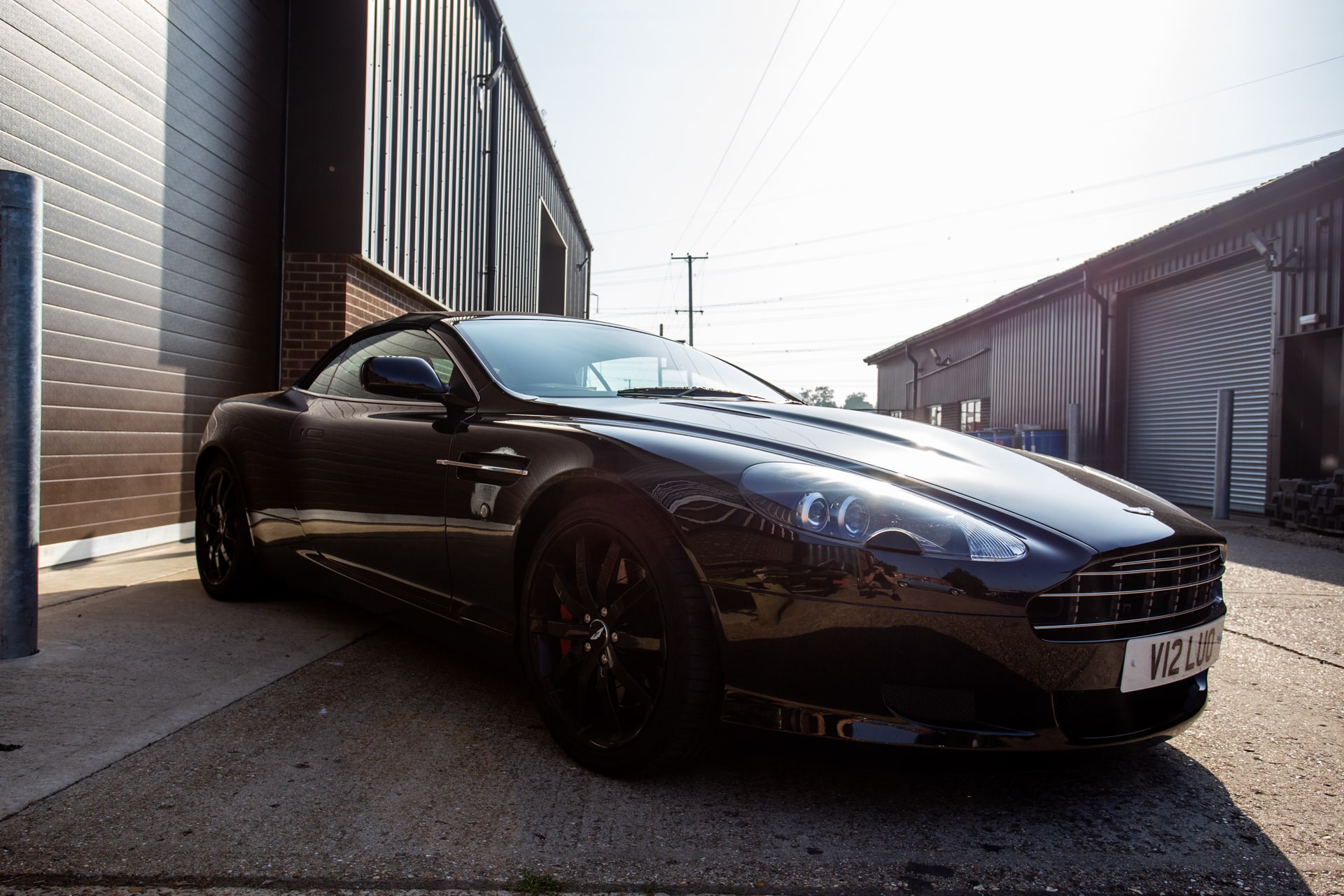 Aston Martin DB9 in for Brake service 070921 06 1
