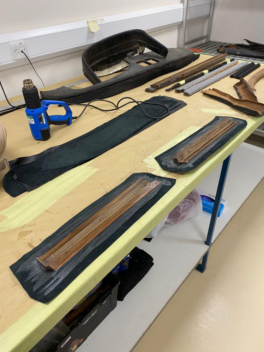 Continental Bentley panel recovering for dash panels etc 3 1