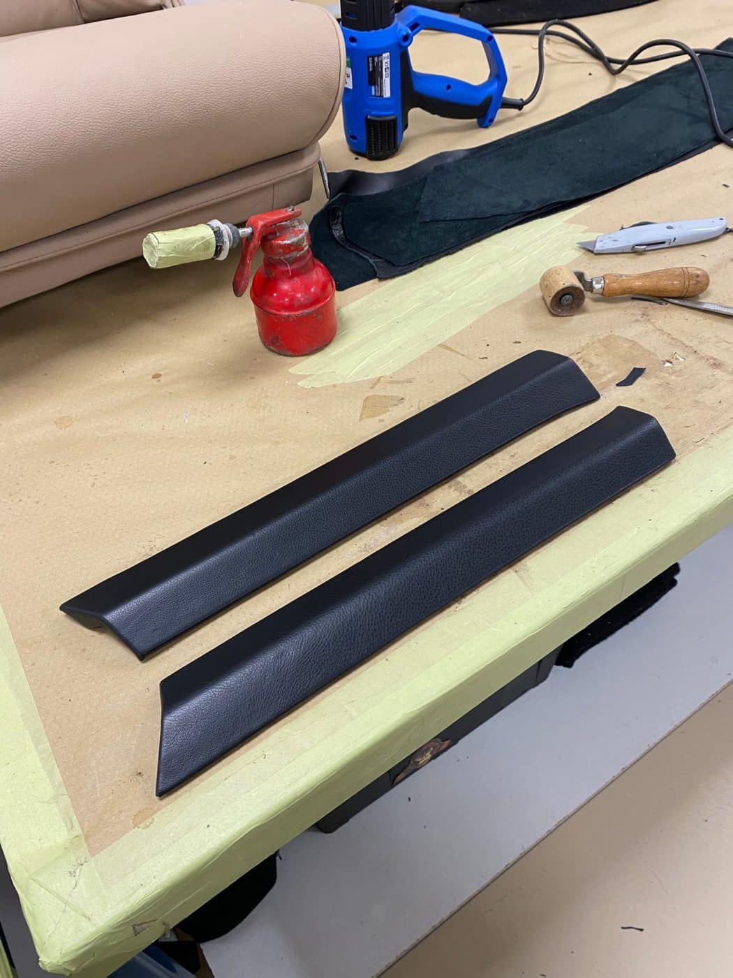 Continental Bentley panel recovering for dash panels etc 4 1