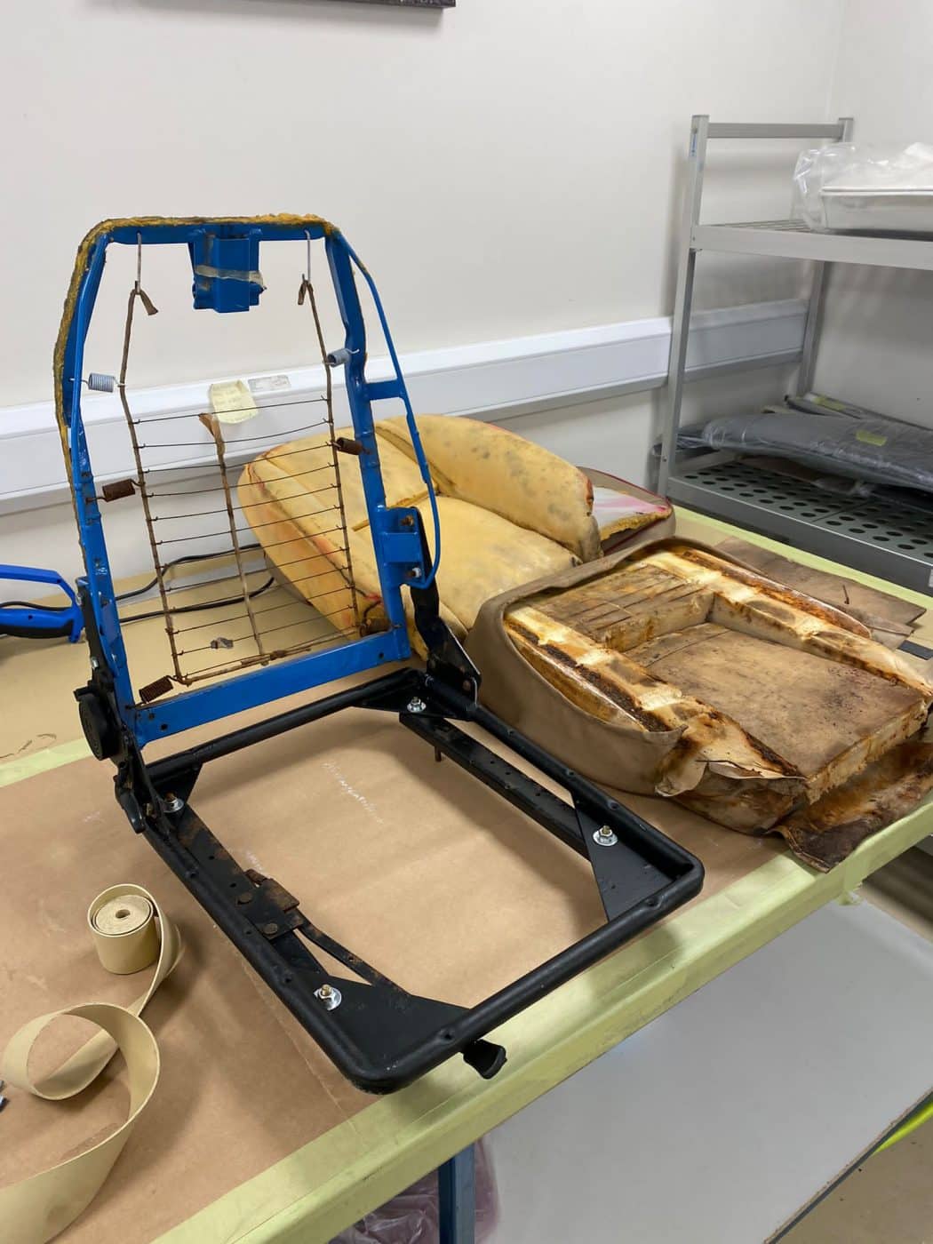 TVR S2 Seat Repairs 1
