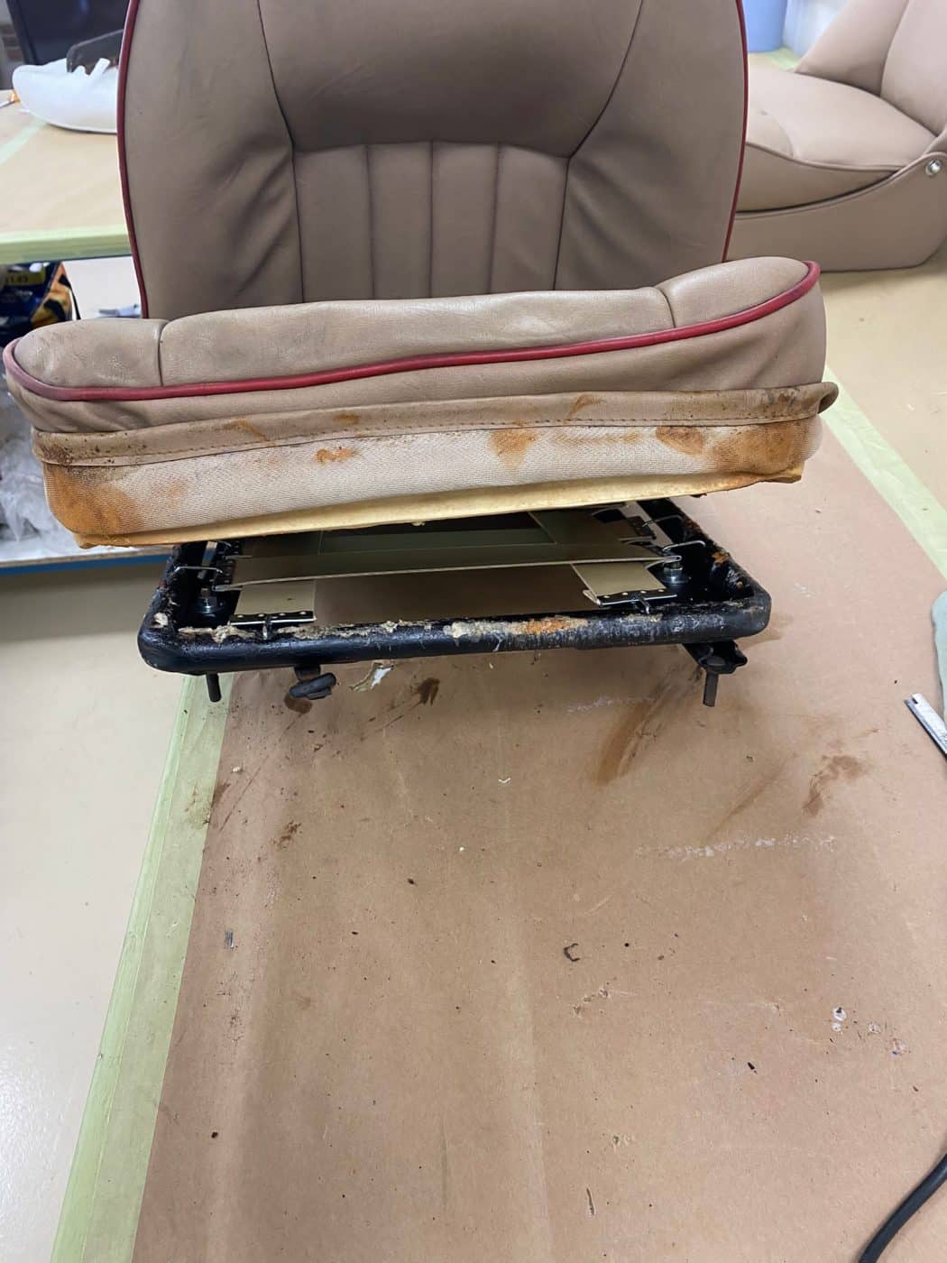 TVR S2 Seat Repairs 4 1
