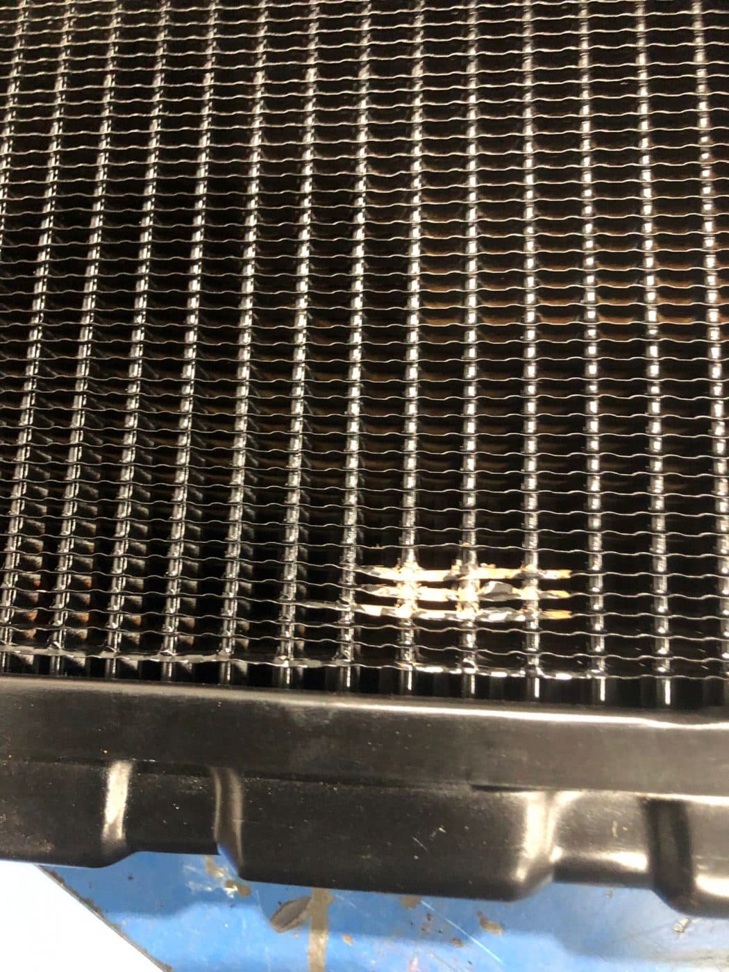 051021 1973 MGB Roadster Radiator Install 1