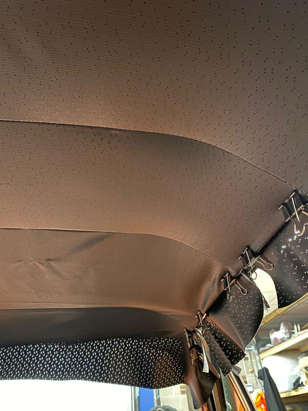 061021 1970 Dodge Charger Headliner Install 3 1