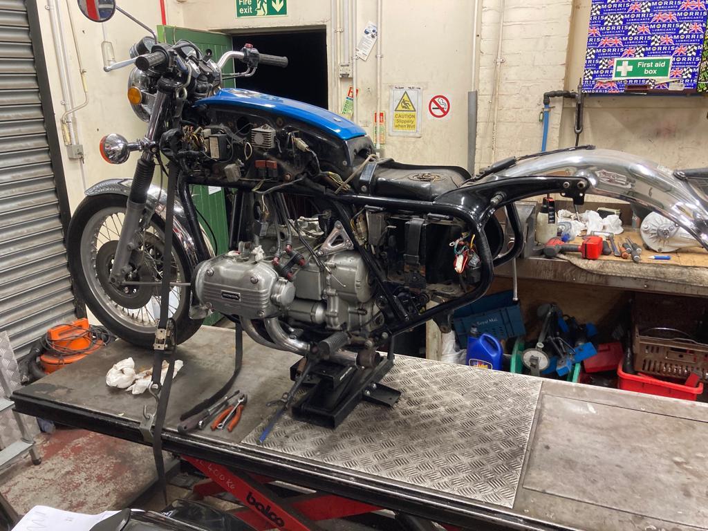 081021 1977 Honda Goldwing Build 4 1