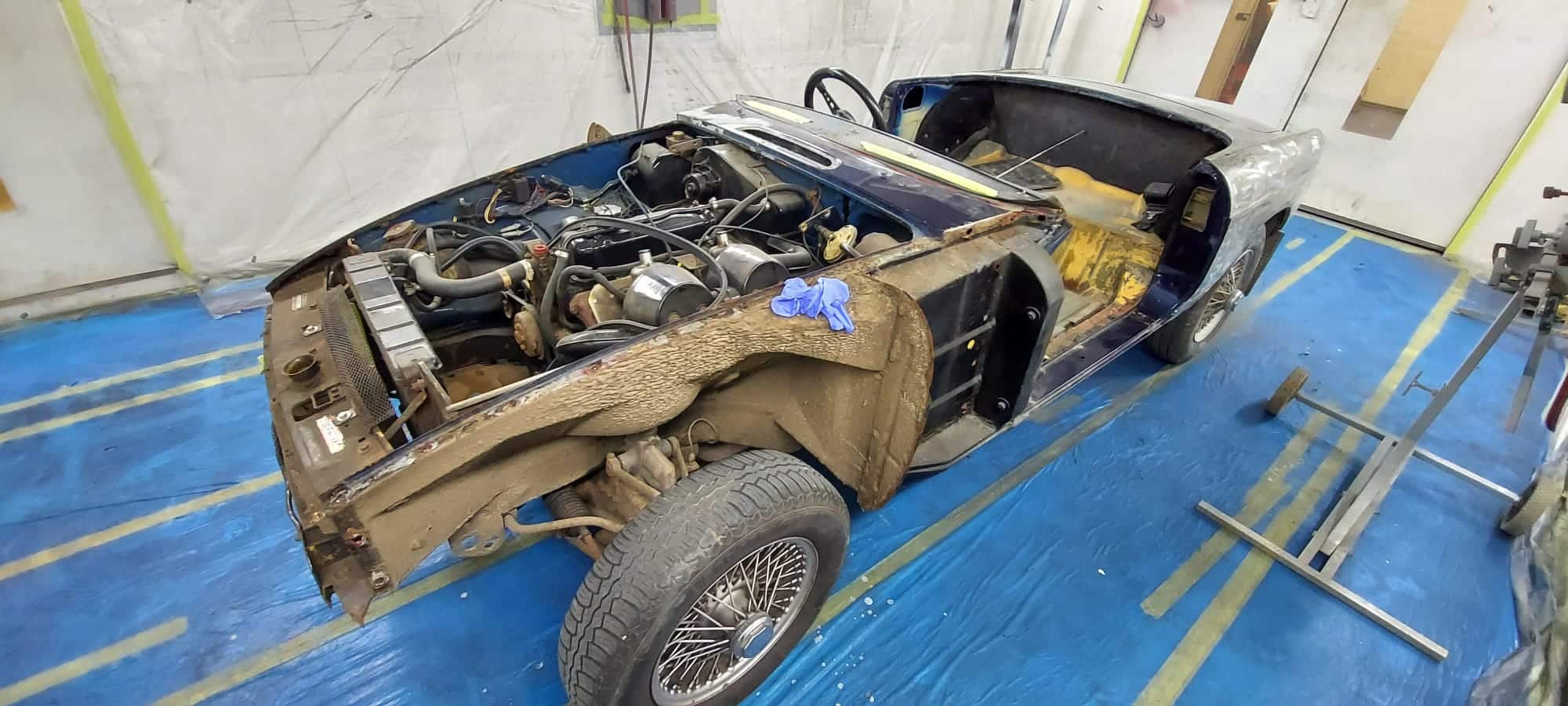 201021 1977 MGB Roadster Stripdown 4 1