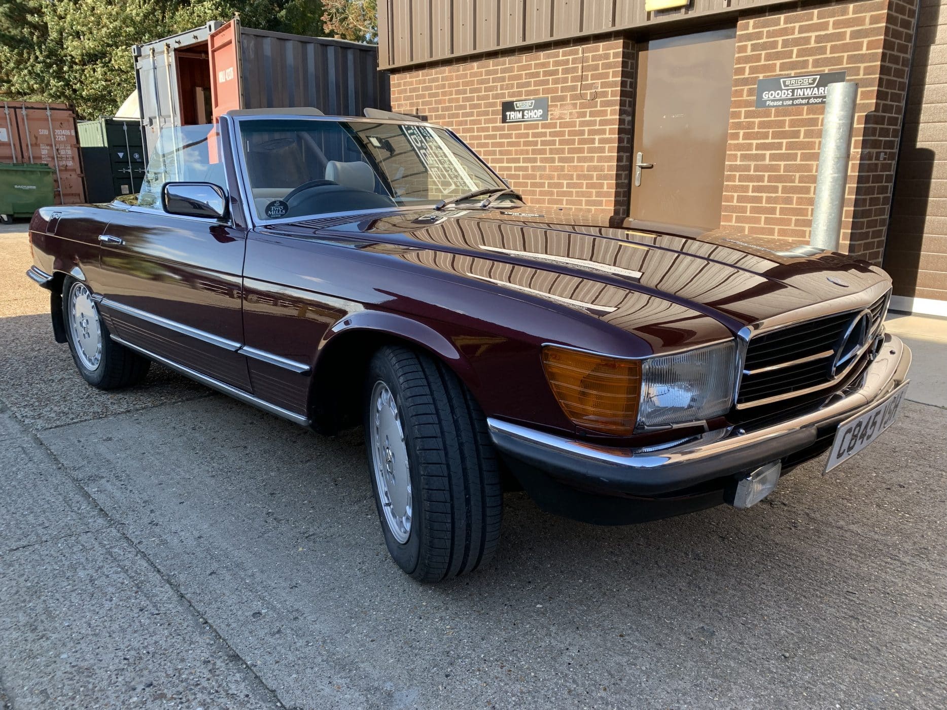 281021 1985 Mercedes SL 380 Insurance Valuation 1