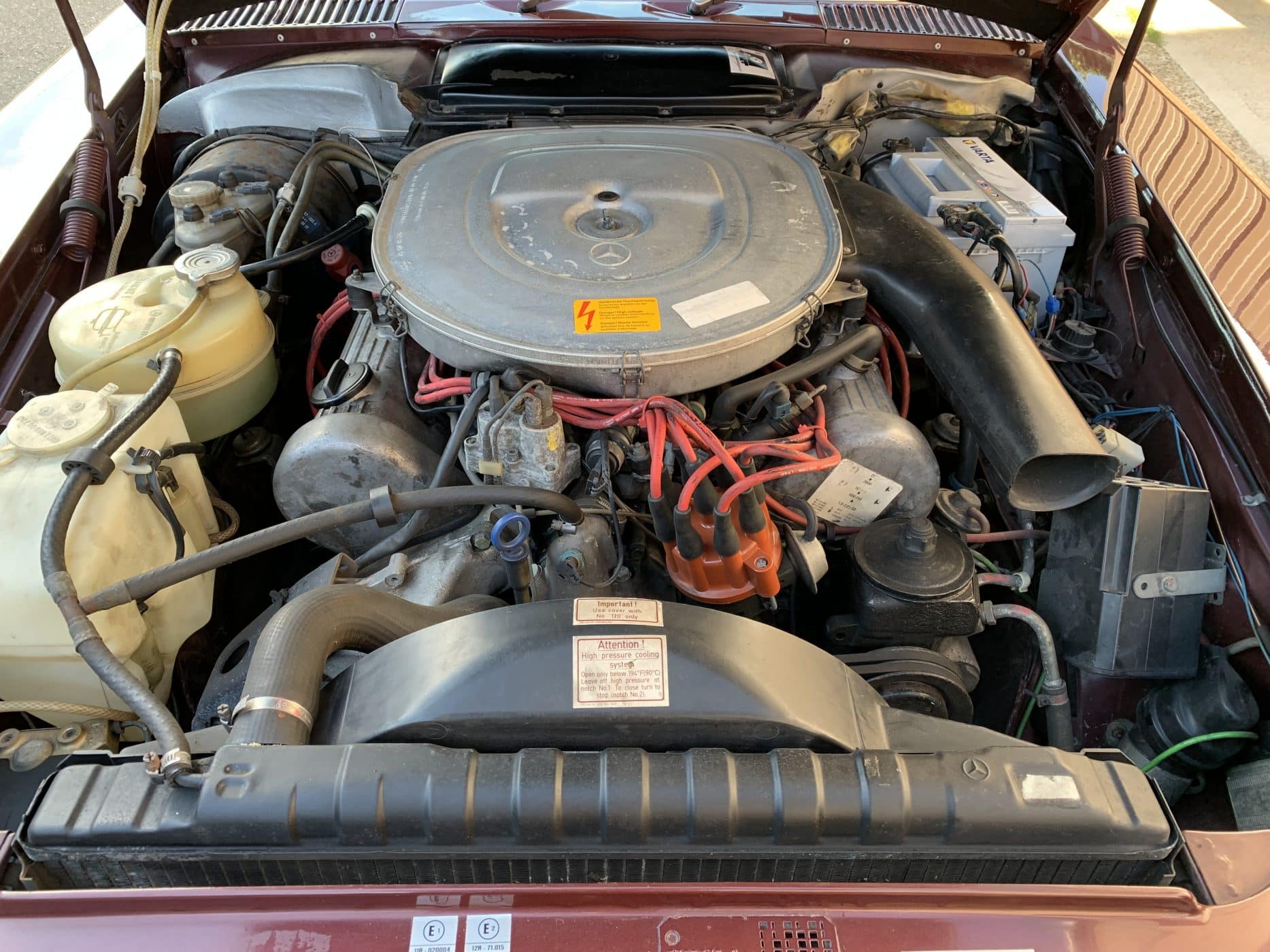 281021 1985 Mercedes SL 380 Insurance Valuation 11 1