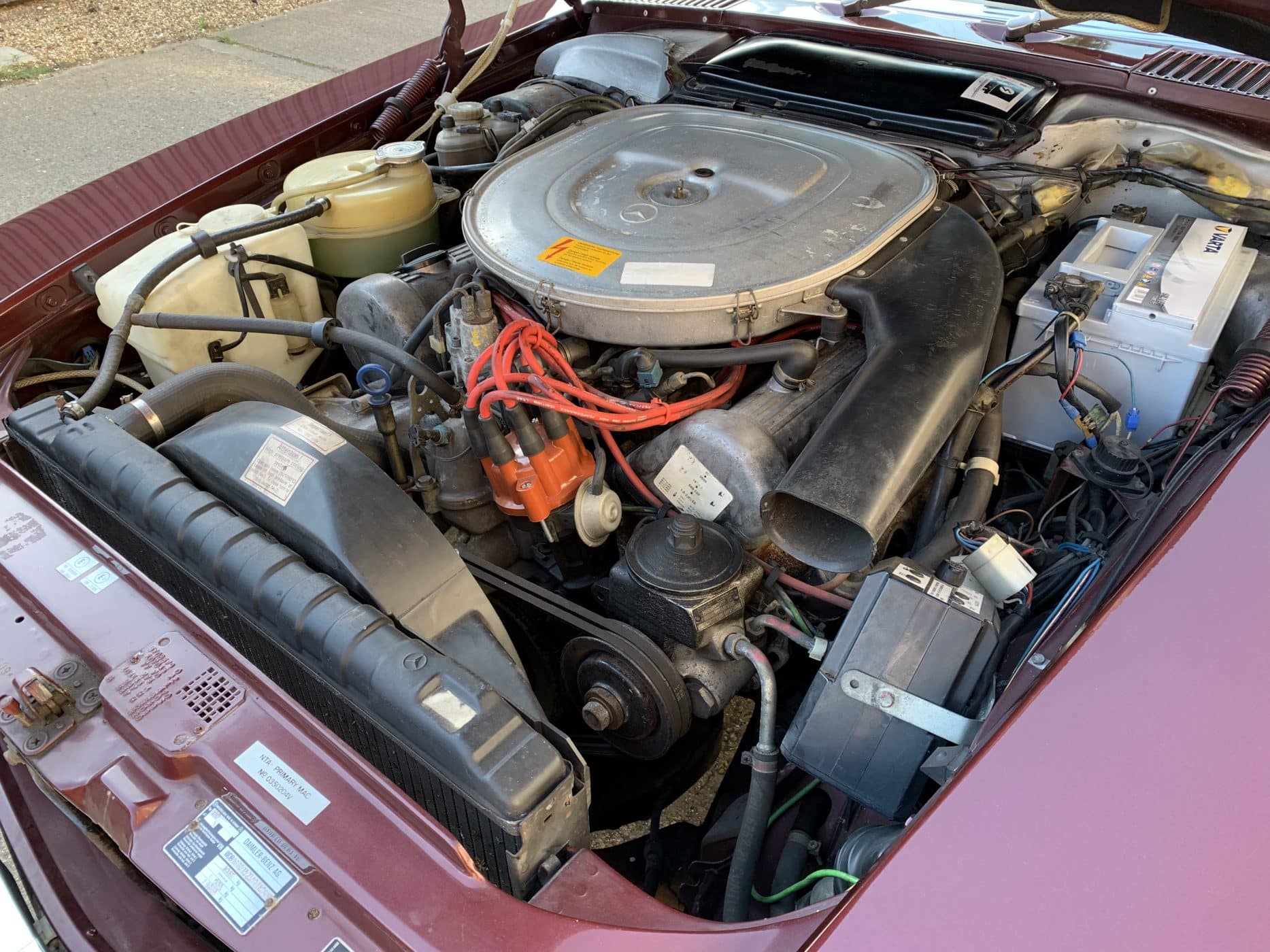 281021 1985 Mercedes SL 380 Insurance Valuation 13 1