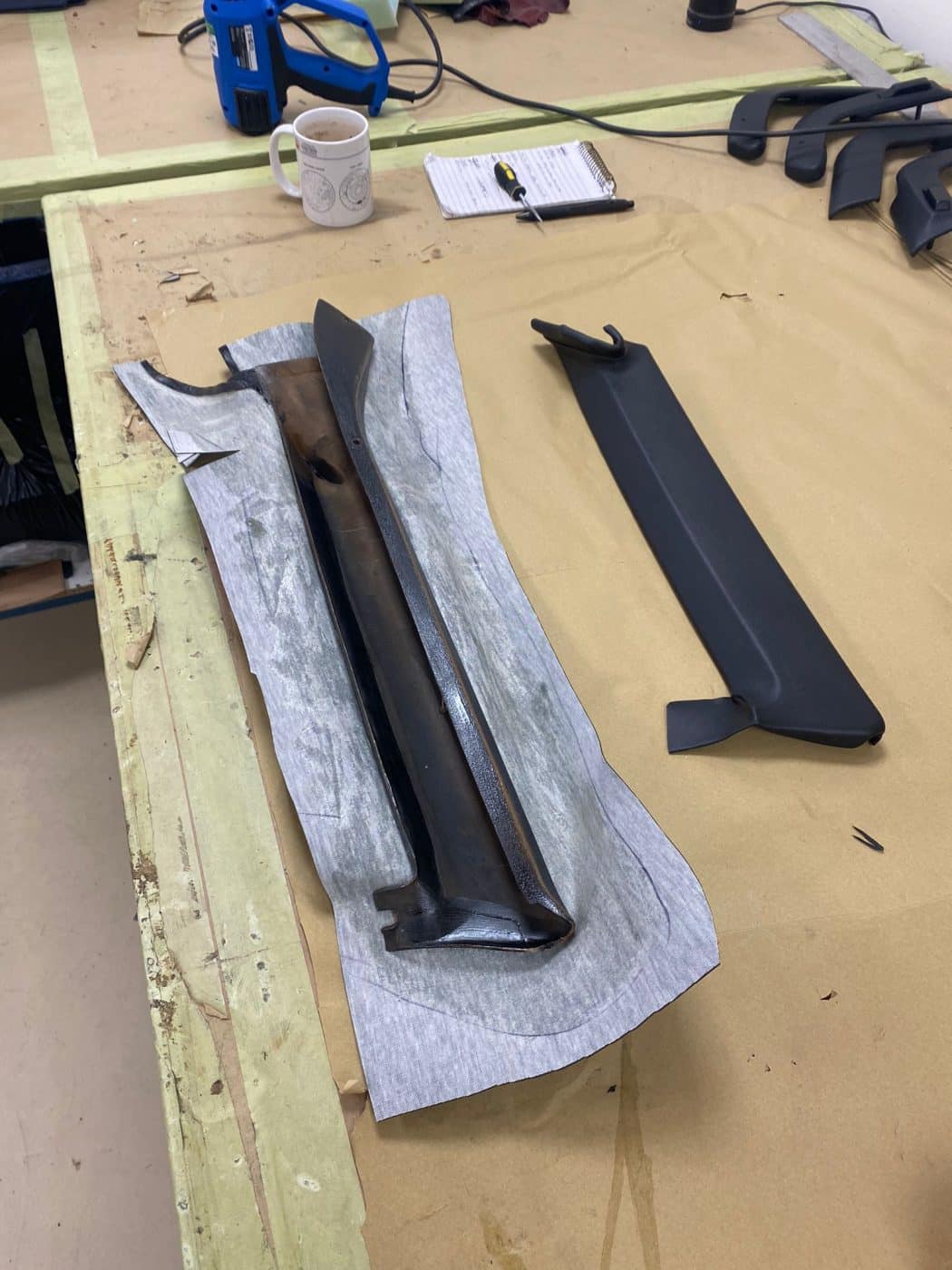 291021 1970 Dodge Charger A Pillar Retrim 2 1