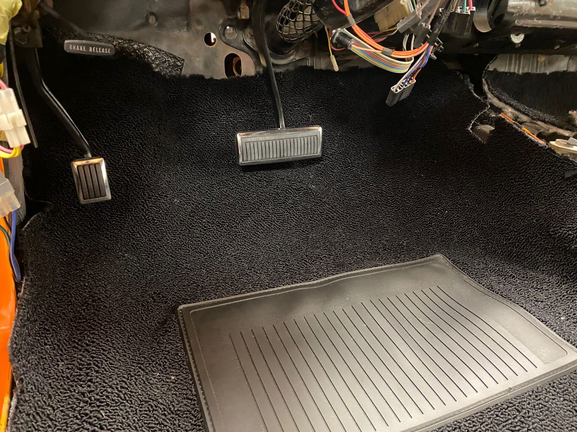 291021 1970 Dodge Charger Front Carpet In Place 1