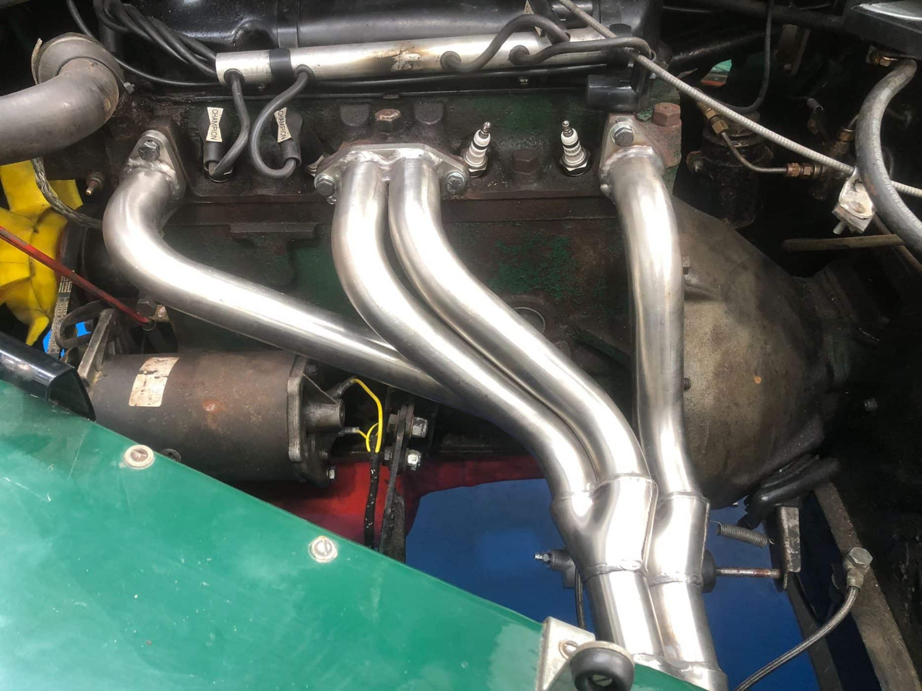 300921 1964 Morgan 4 4 exhaust 6 1
