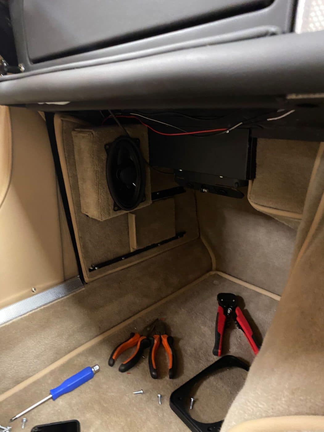 091121 1960 Jensen 541S Peony Red Speakers 14 1