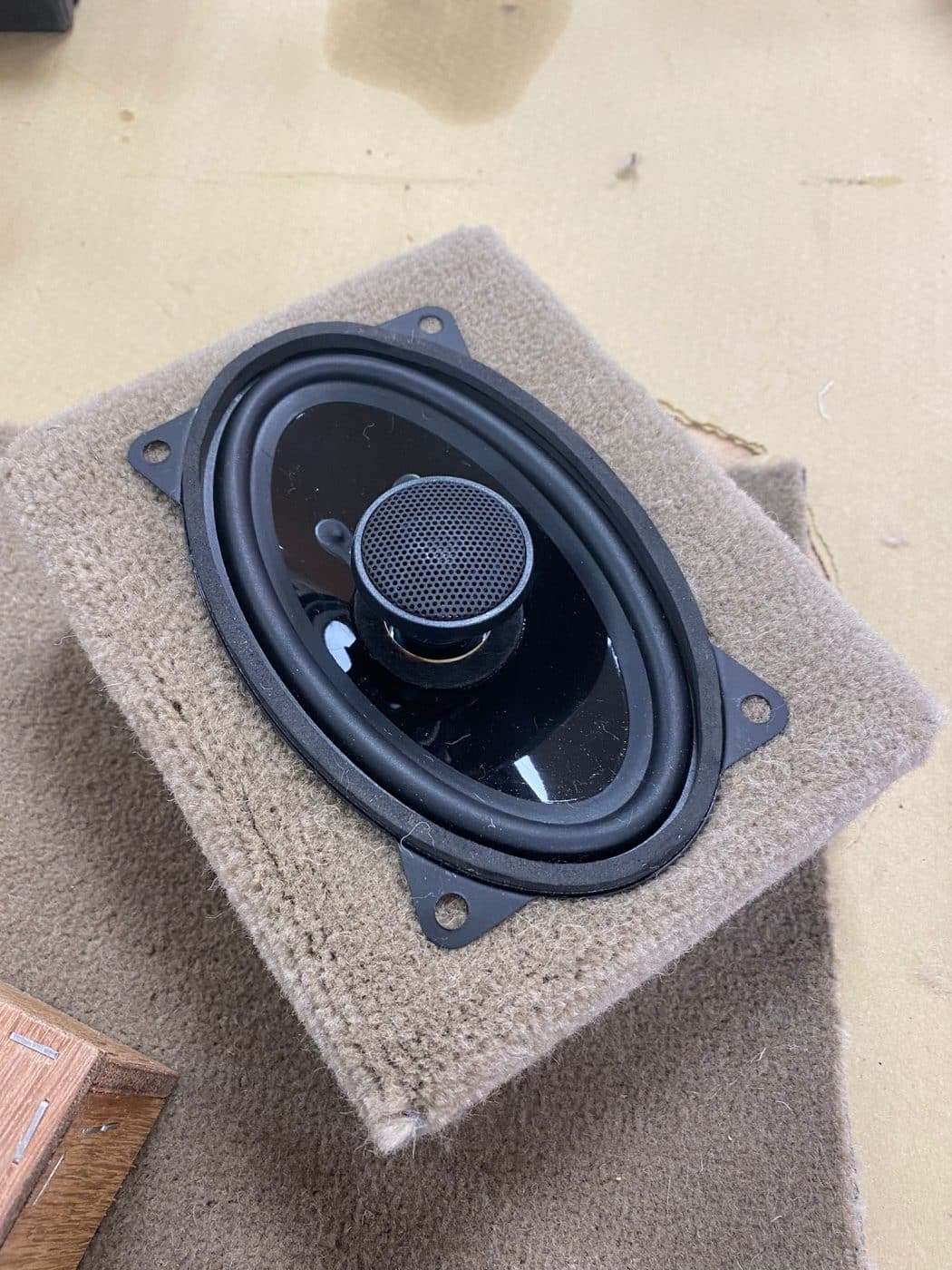 091121 1960 Jensen 541S Peony Red Speakers 8 1