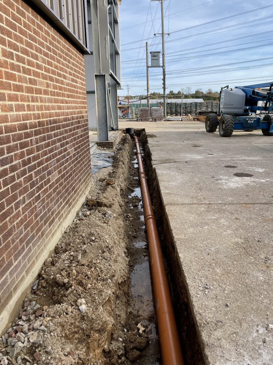181121 Pipework on New Build 1