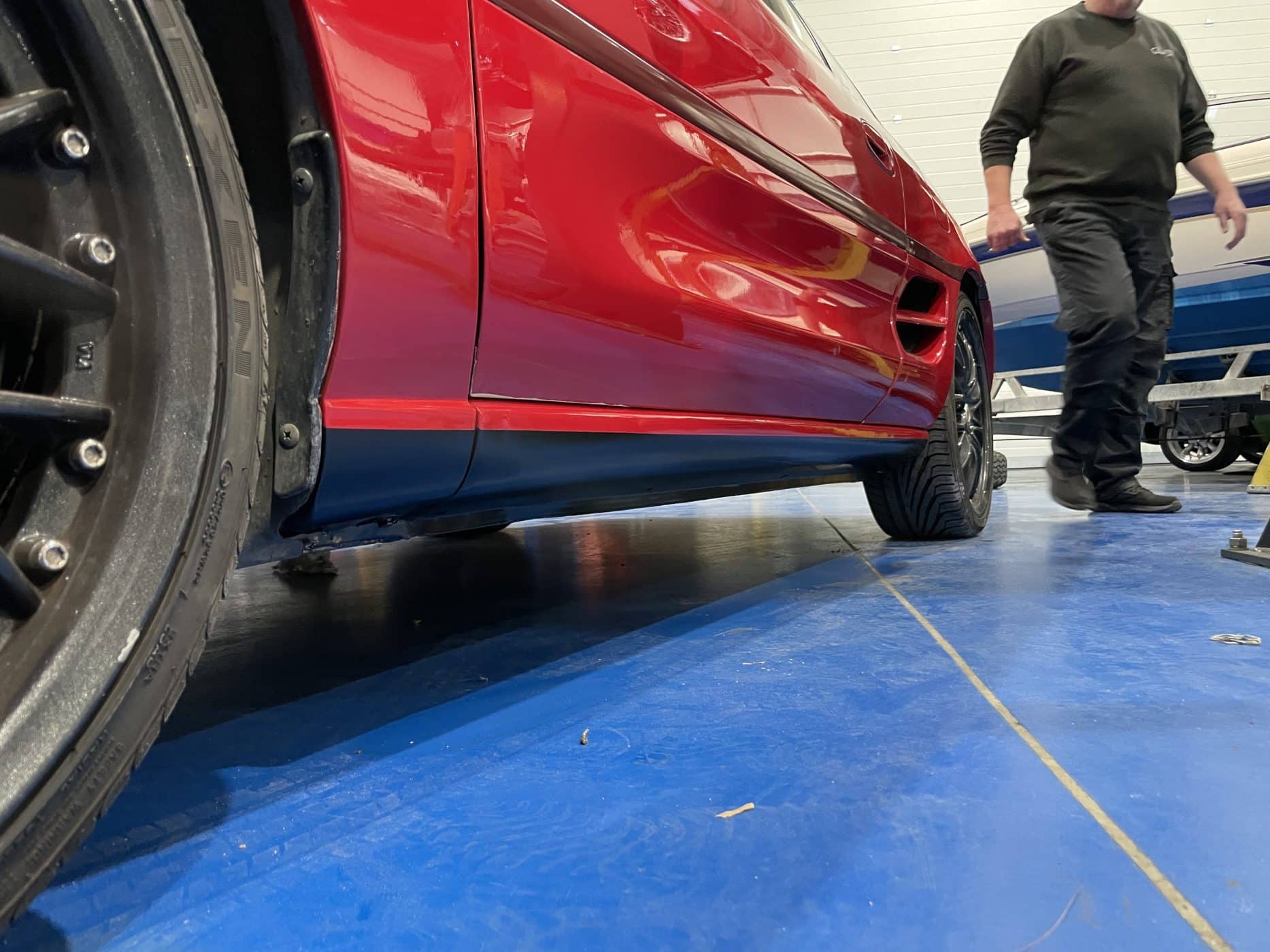 251121 1992 Toyota MR2 Sills Painted 2 1