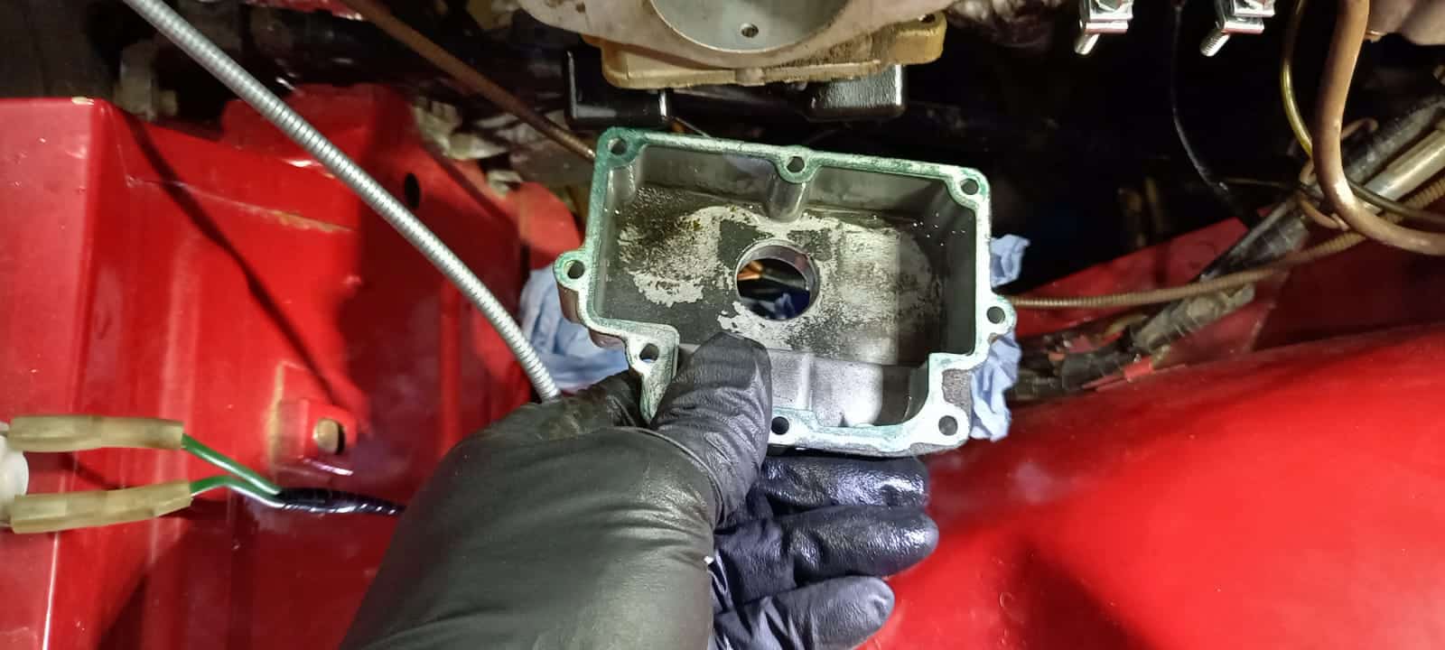 061221 1964 Triumph TR4 Carb Strip and Rad 10 1