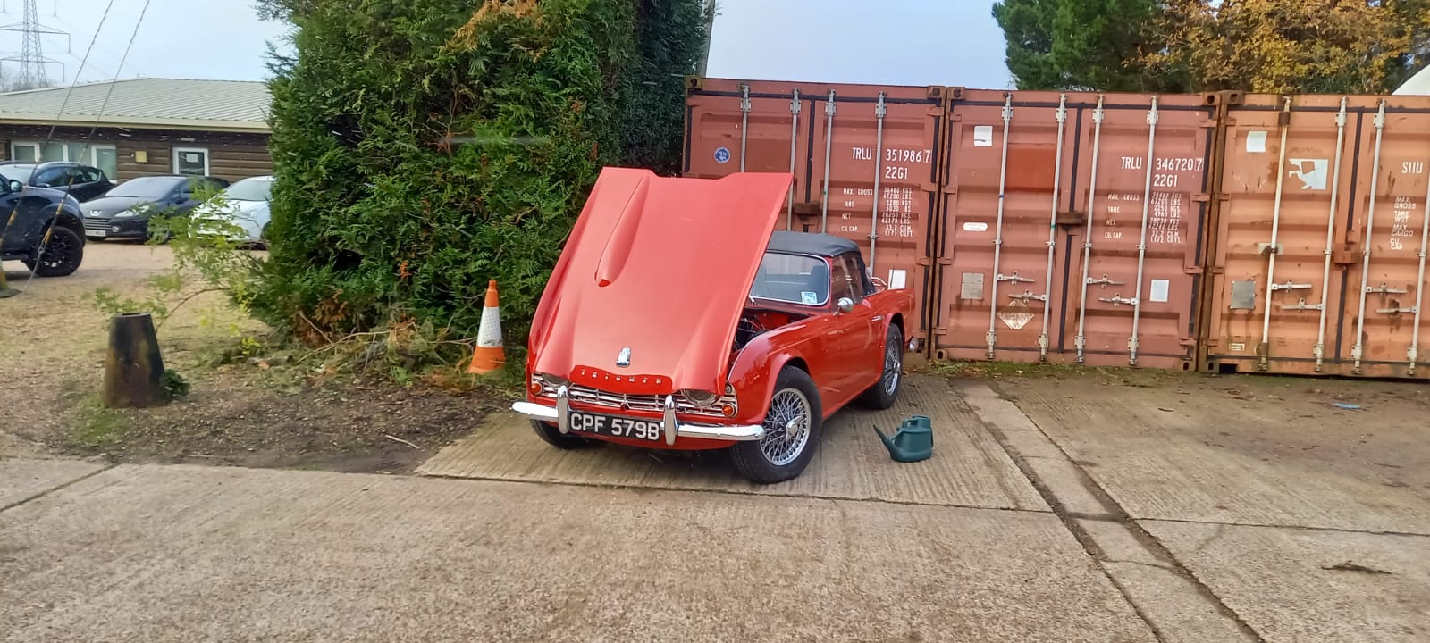 061221 1964 Triumph TR4 Carb Strip and Rad 6 1