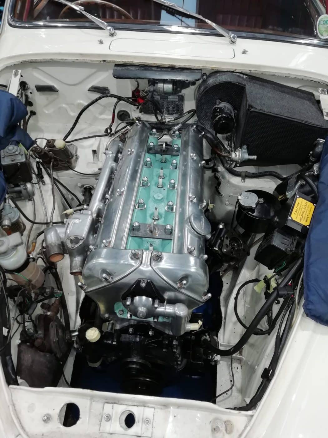 11221 1963 Jaguar MkII Engine In 1