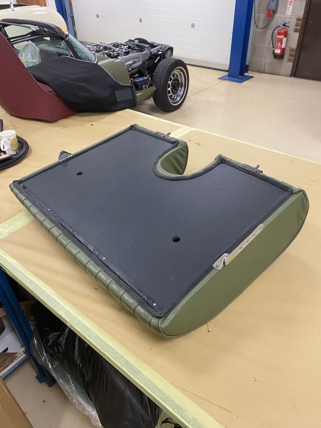 171221 1934 MG PA Midget Seat Trim 1