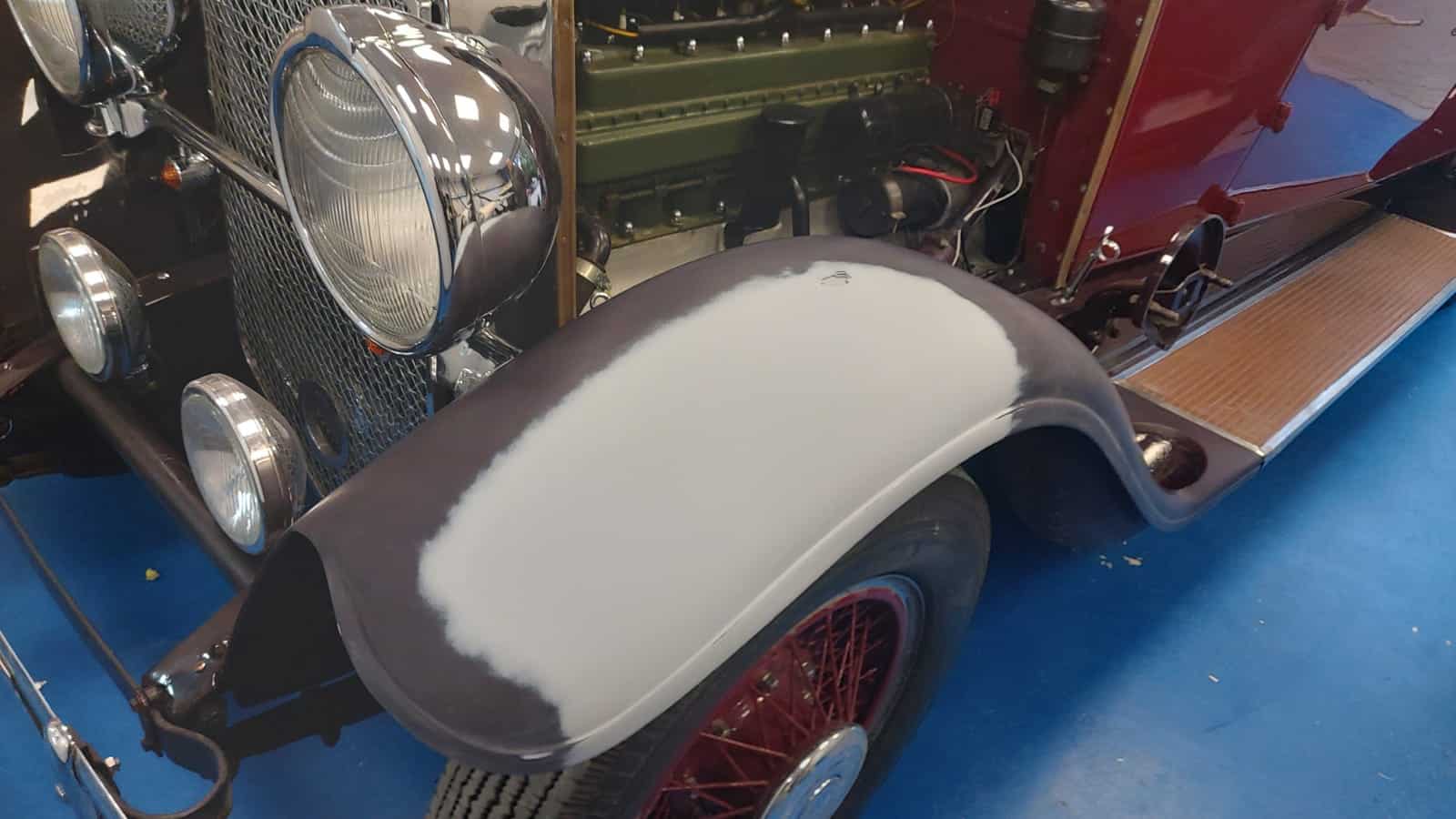 050122 1930 Packard 740 Paint Repair 9 1