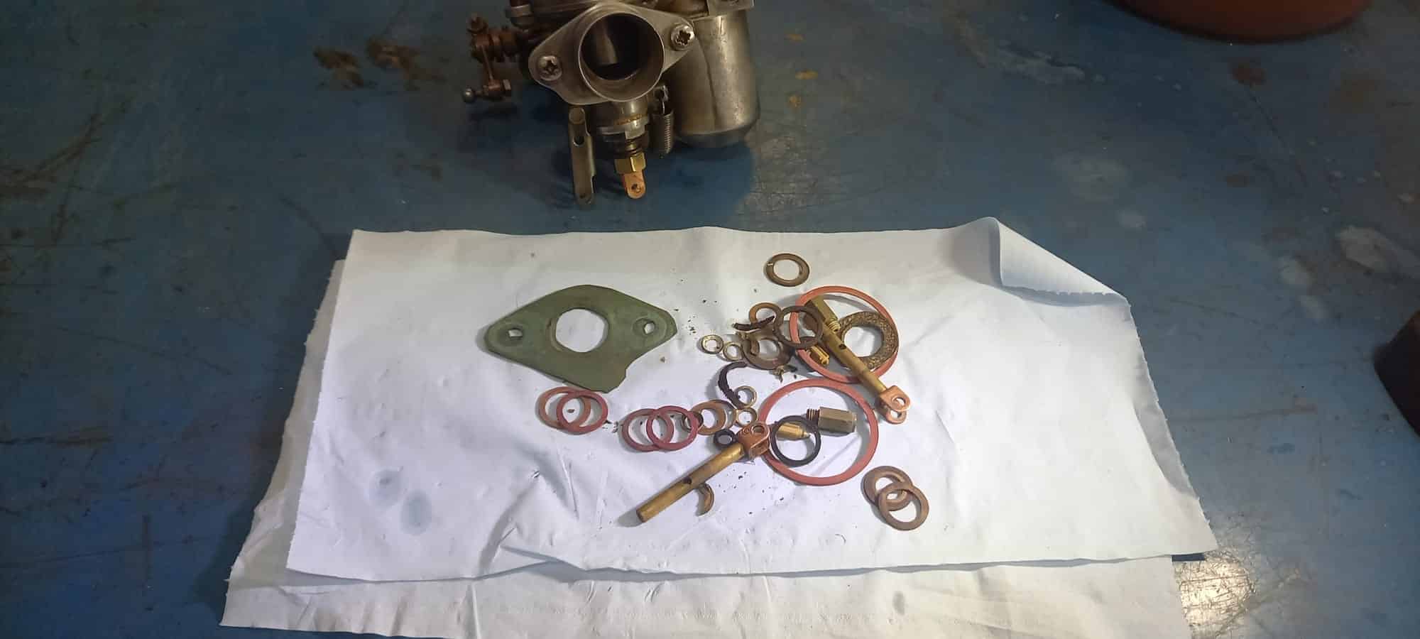 070122 1934 Riley 124 Lynx Carb Repair and Rebuild 9 1