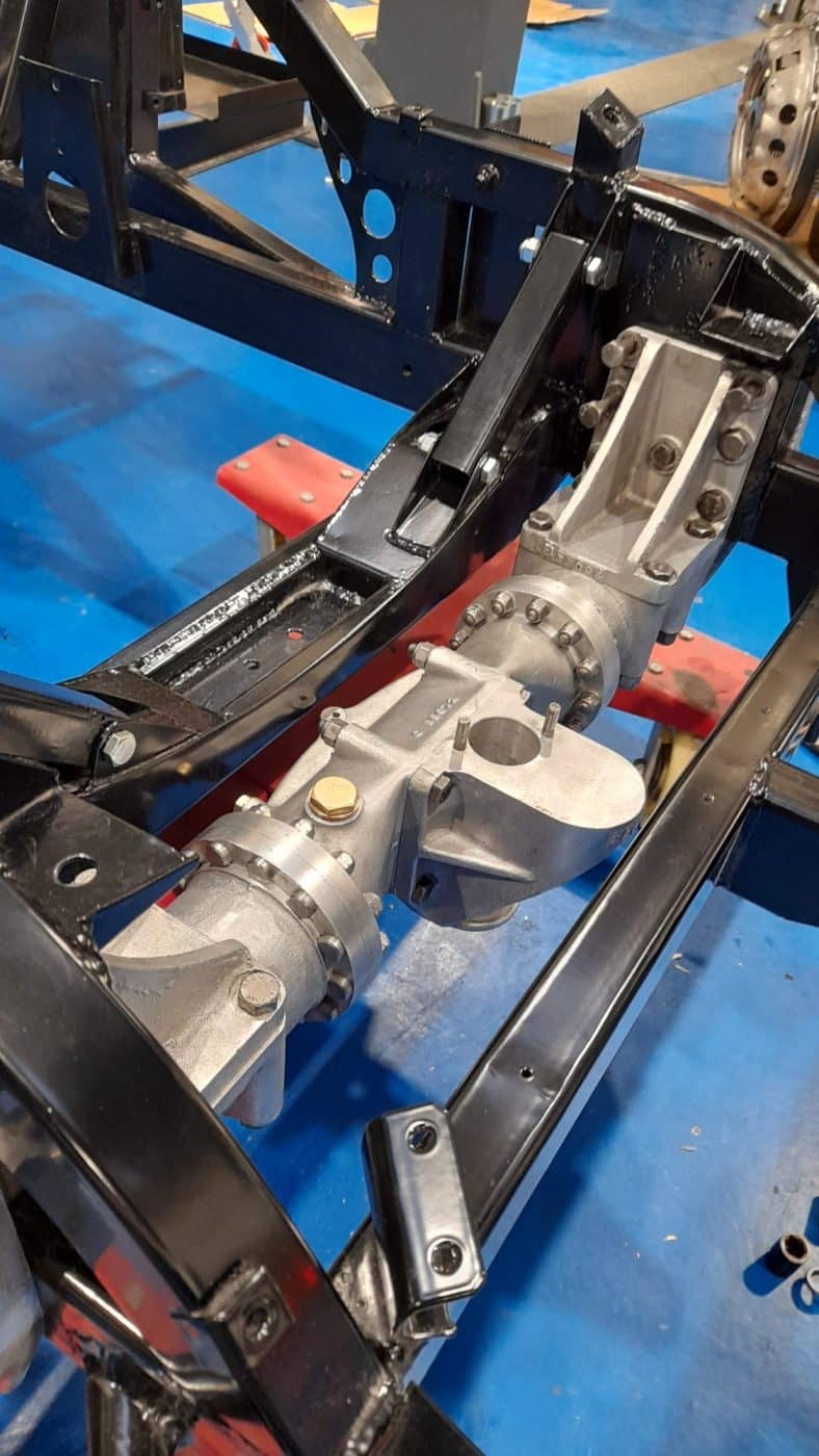 110122 1955 Aston Martin DB2 Suspension Install 1