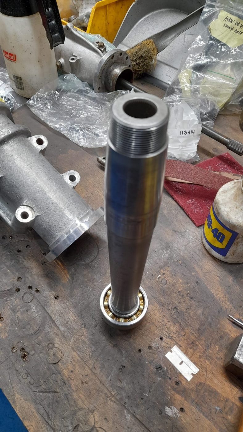 110122 1955 Aston Martin DB2 Suspension Install 11