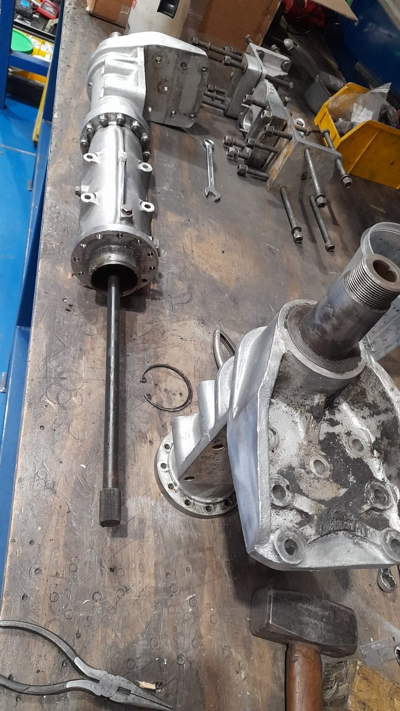 110122 1955 Aston Martin DB2 Suspension Install 14