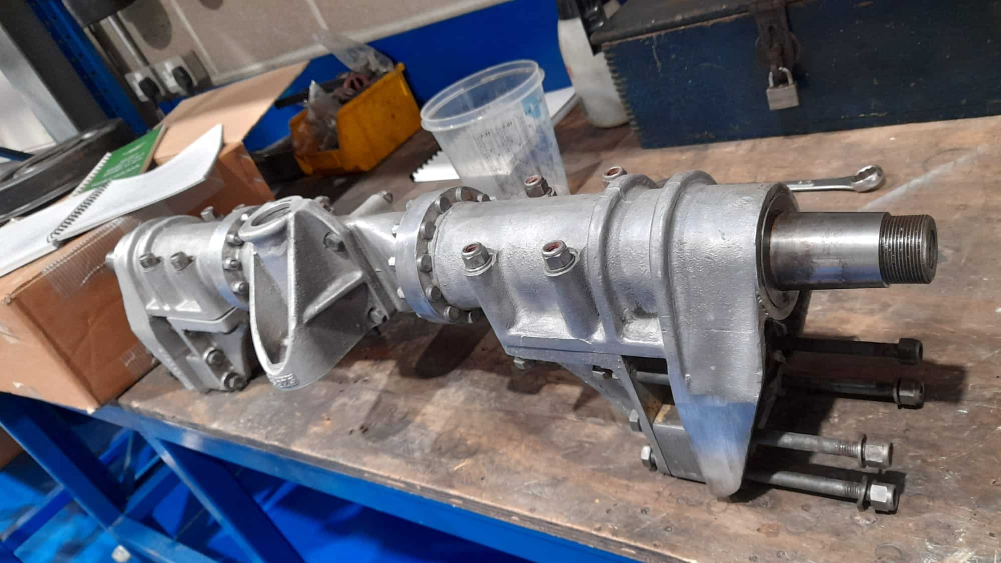 110122 1955 Aston Martin DB2 Suspension Install 16