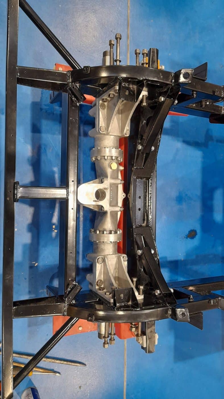 110122 1955 Aston Martin DB2 Suspension Install 2 1