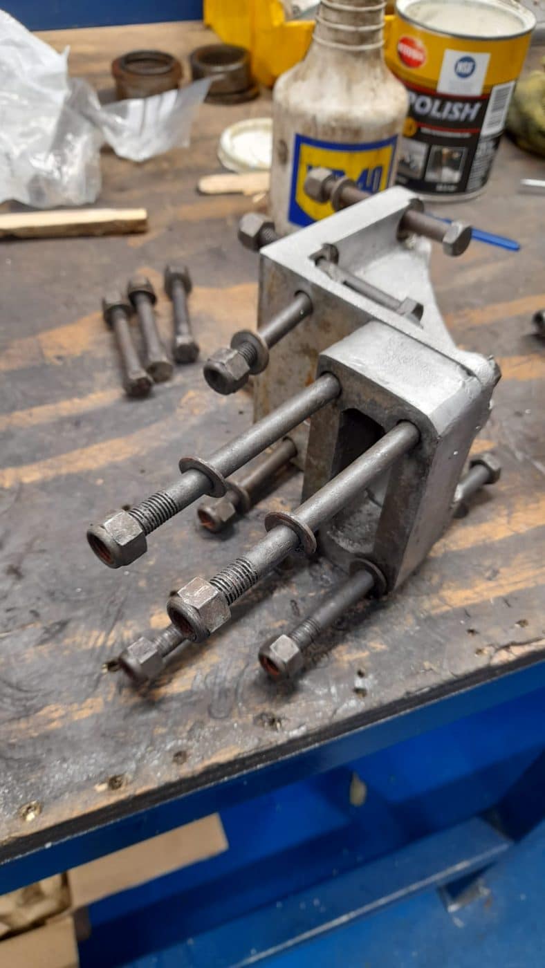 110122 1955 Aston Martin DB2 Suspension Install 3 1