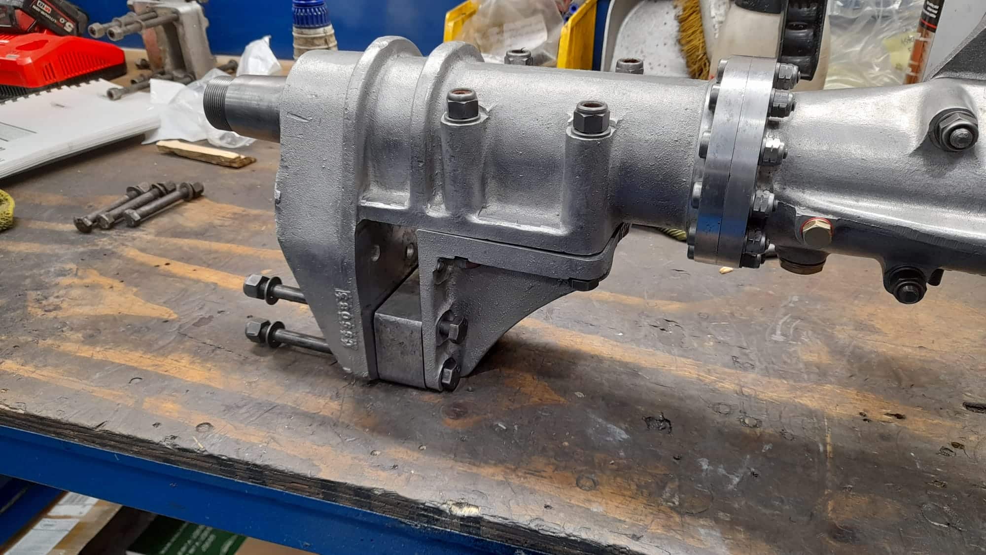 110122 1955 Aston Martin DB2 Suspension Install 4 1