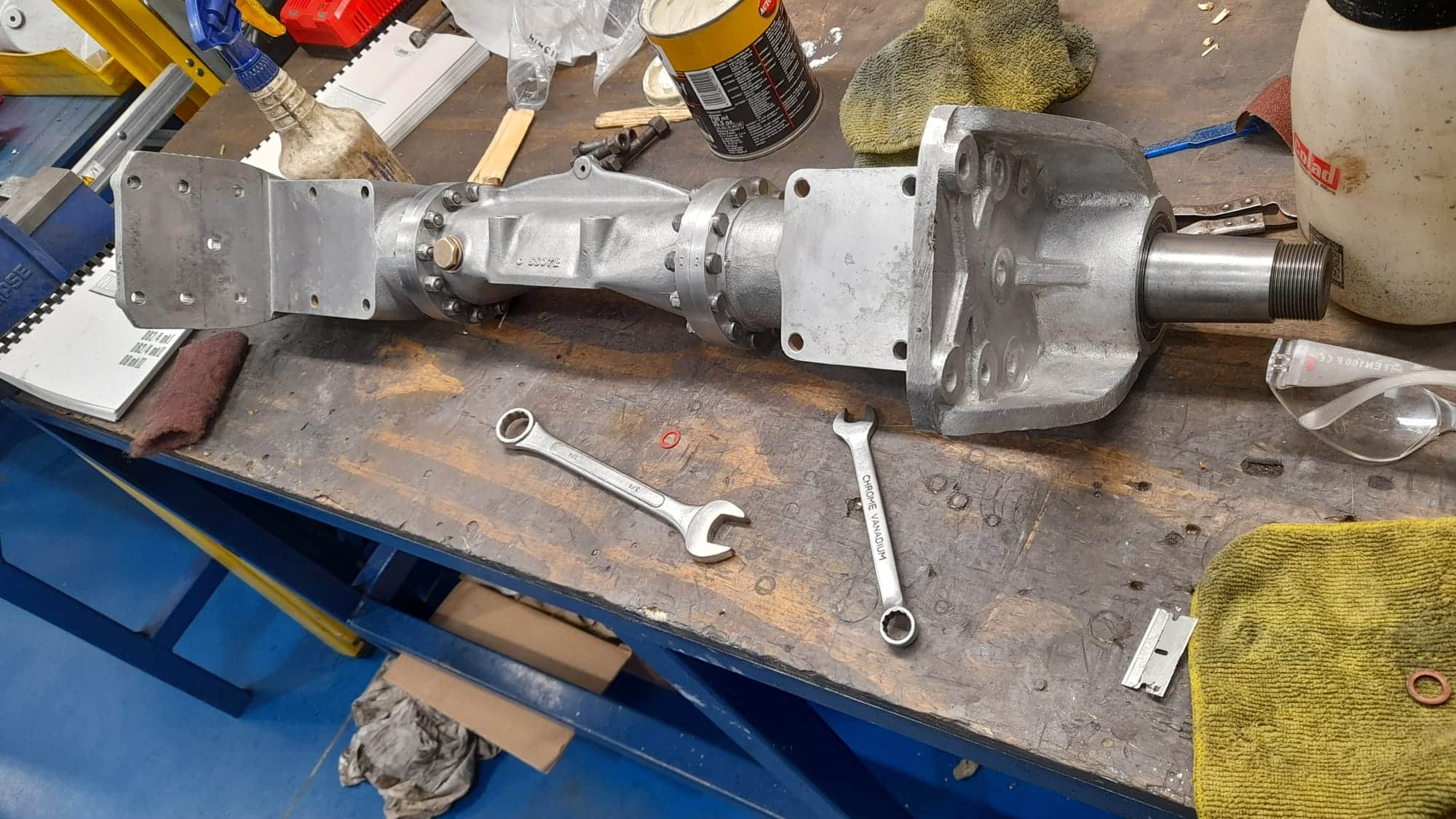 110122 1955 Aston Martin DB2 Suspension Install 6